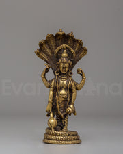 Hindu Deity Vishnu Statue