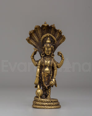Hindu Deity Vishnu Statue