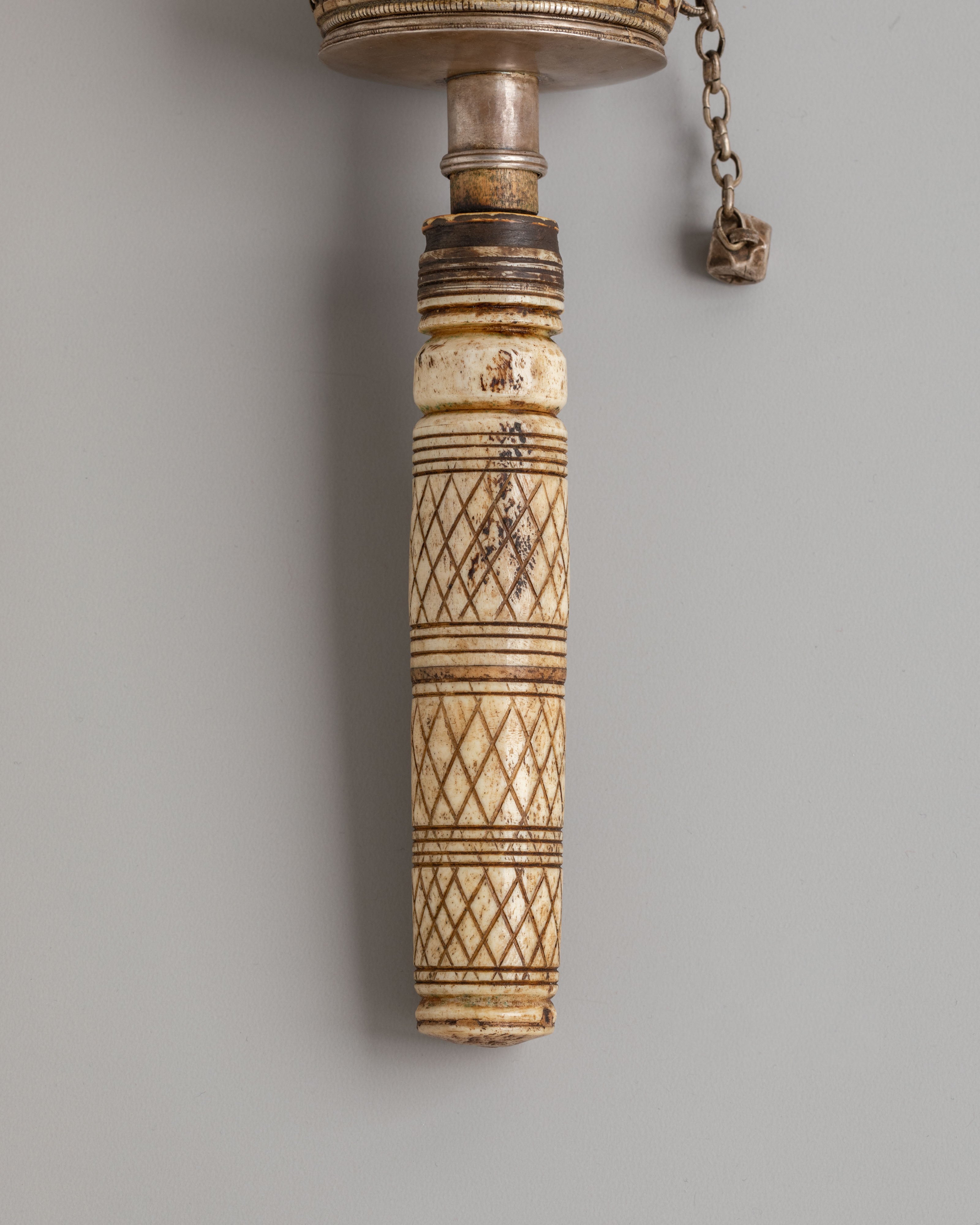 Prayer Wheel With Mantra For Altar | Handcrafted Meditation Tool