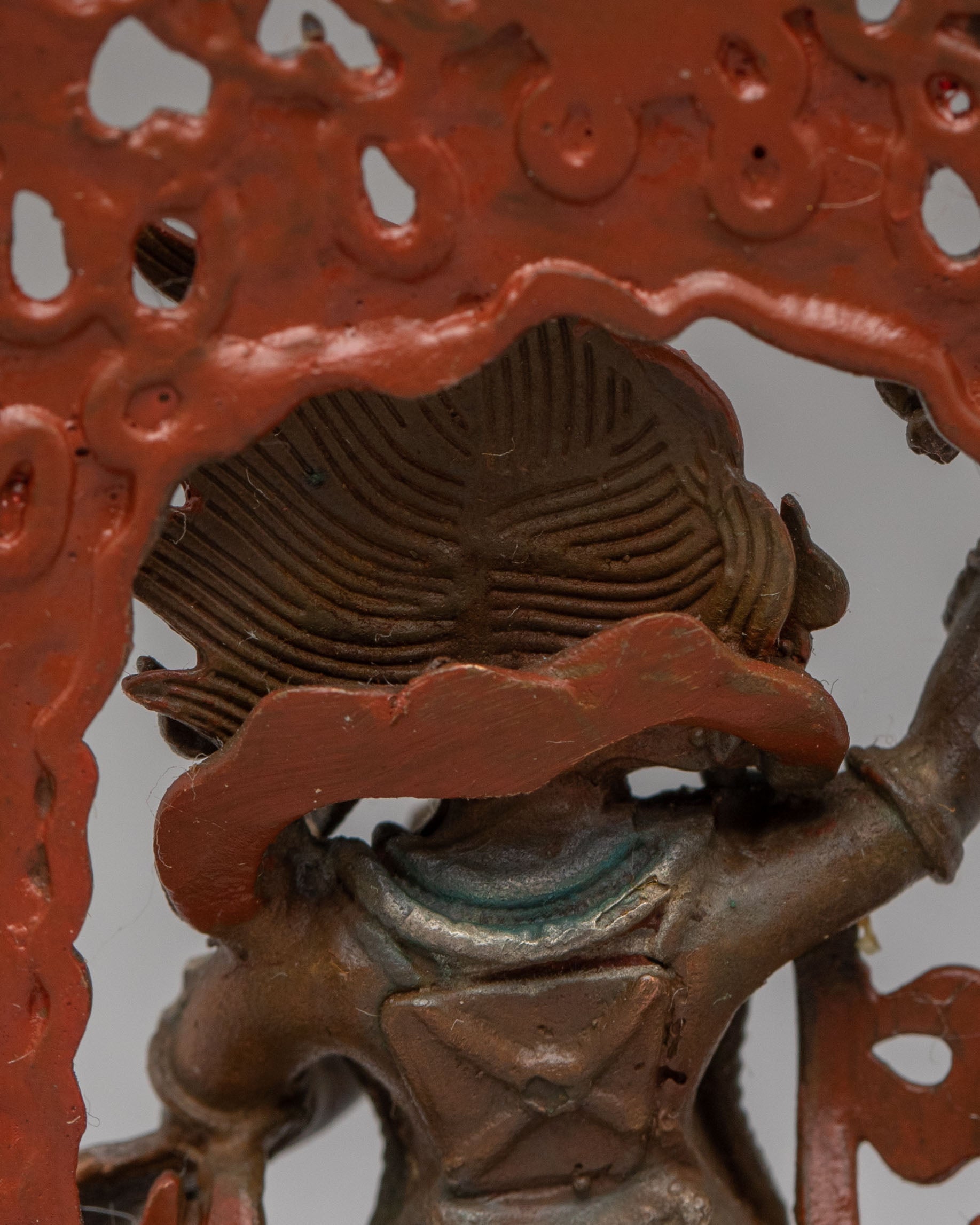 Ceremonial Vajrapani Shrine Statue | Sacred Protector Deity