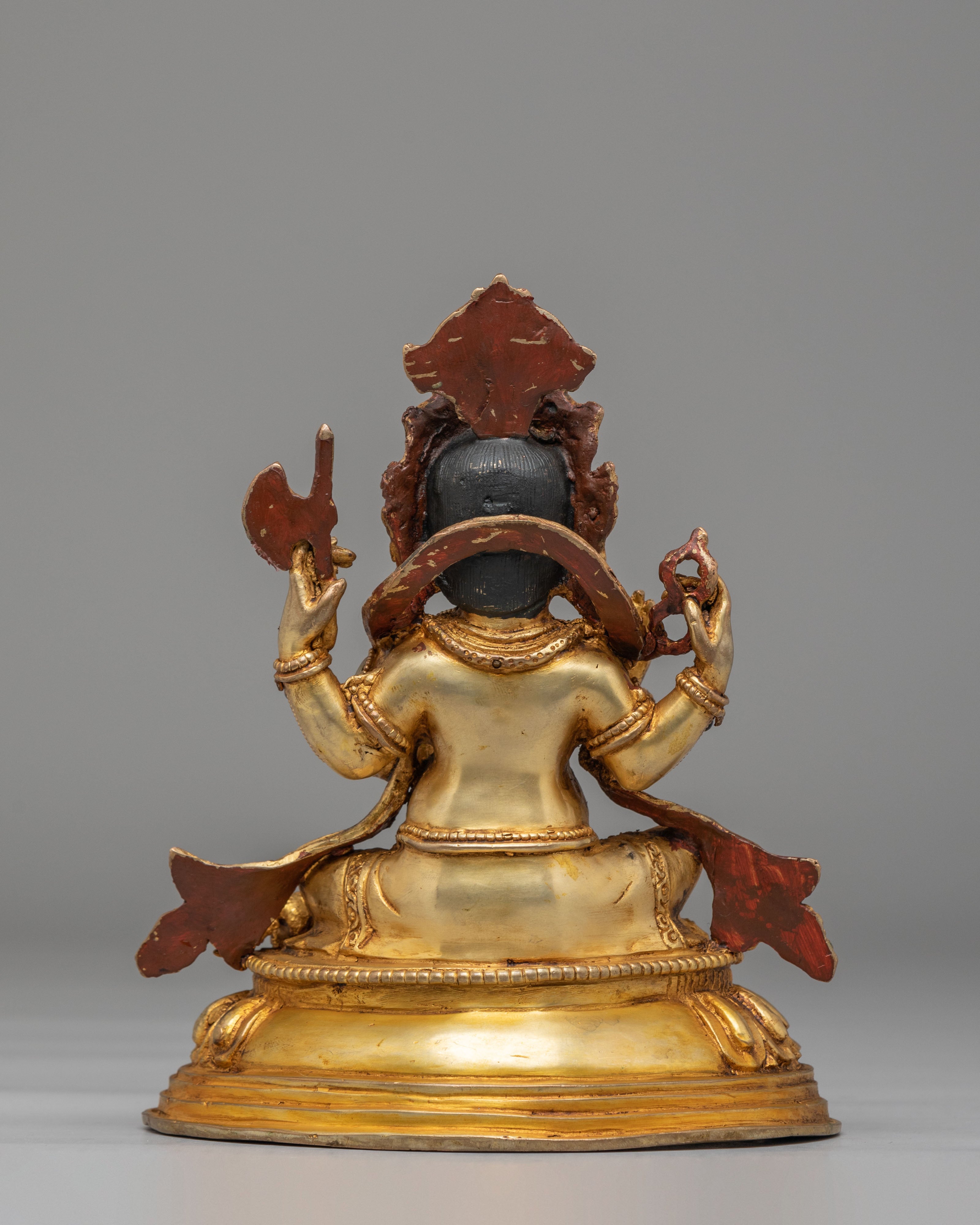 Spiritual Ganesh Deity Sculpture | Handmade Hindu God Figurine