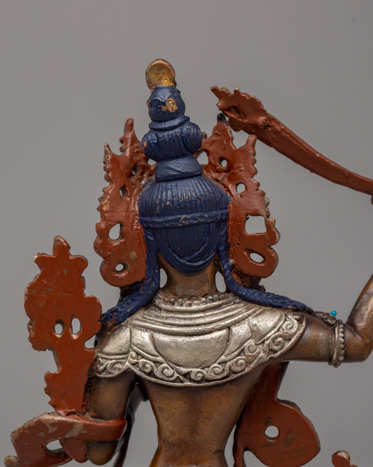 Tibetan Manjushri Sword of Wisdom Statue | Symbol of Enlightenment