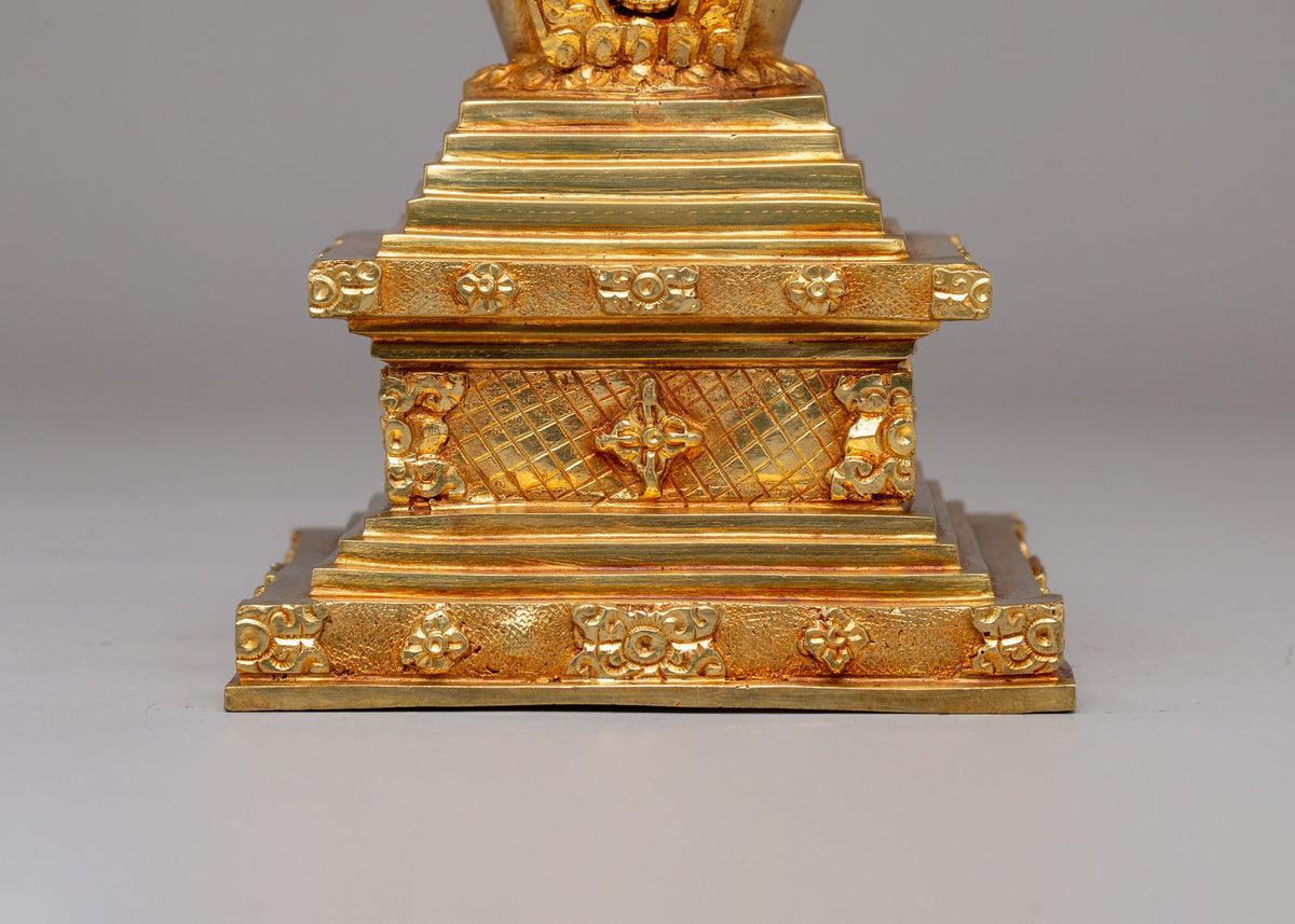 Buddhist Enlightenment Chorten | Symbol of Spiritual Awakening
