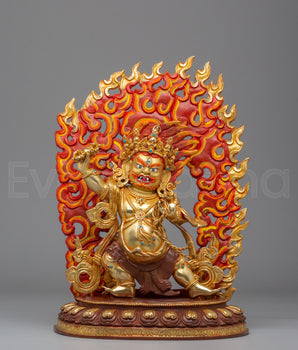 Handcrafted Vajrapani Buddhist Statue | Symbol of Protection and Strength
