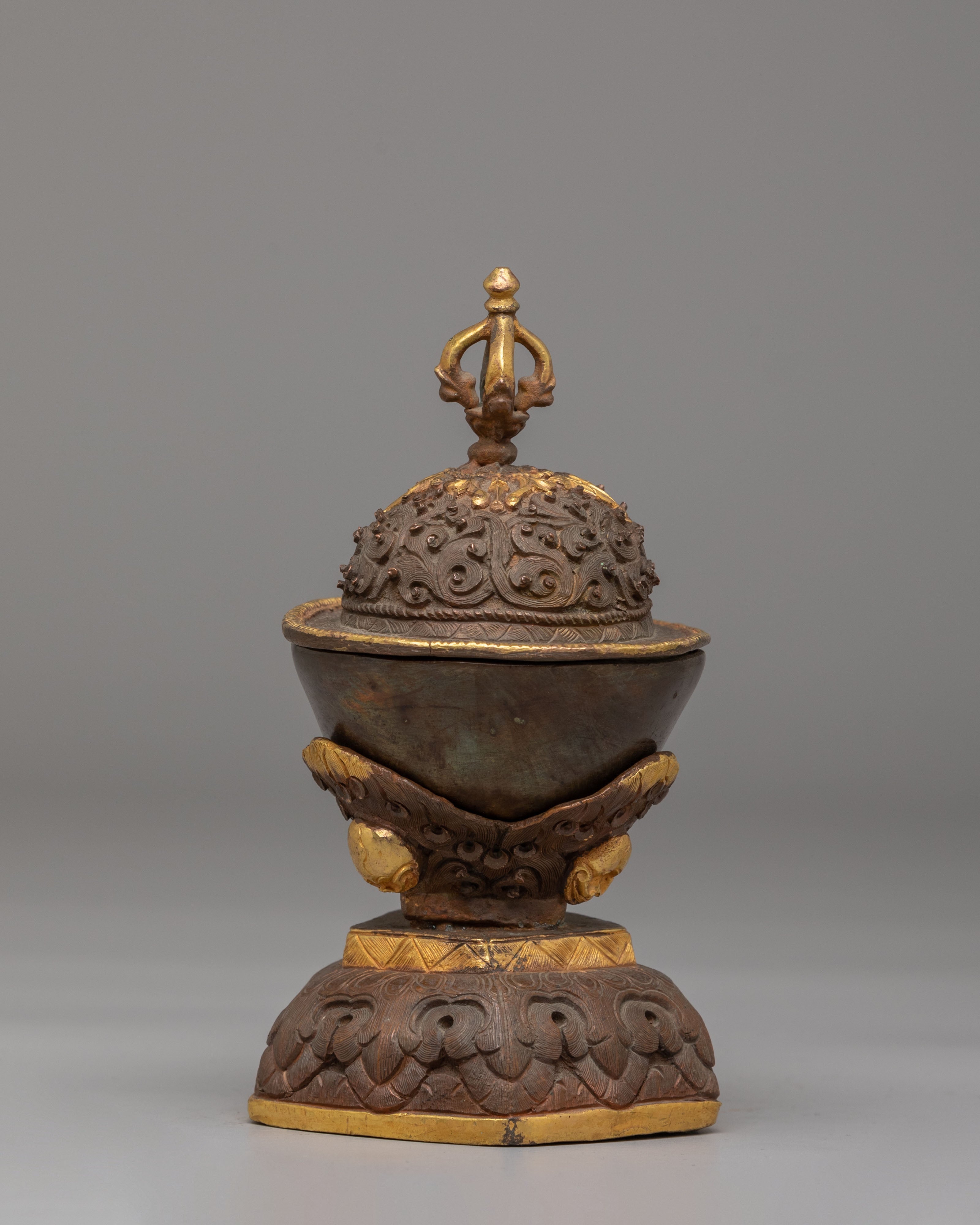 Himalayan Tantric Kapala Cup | Spiritual Ritual Tools