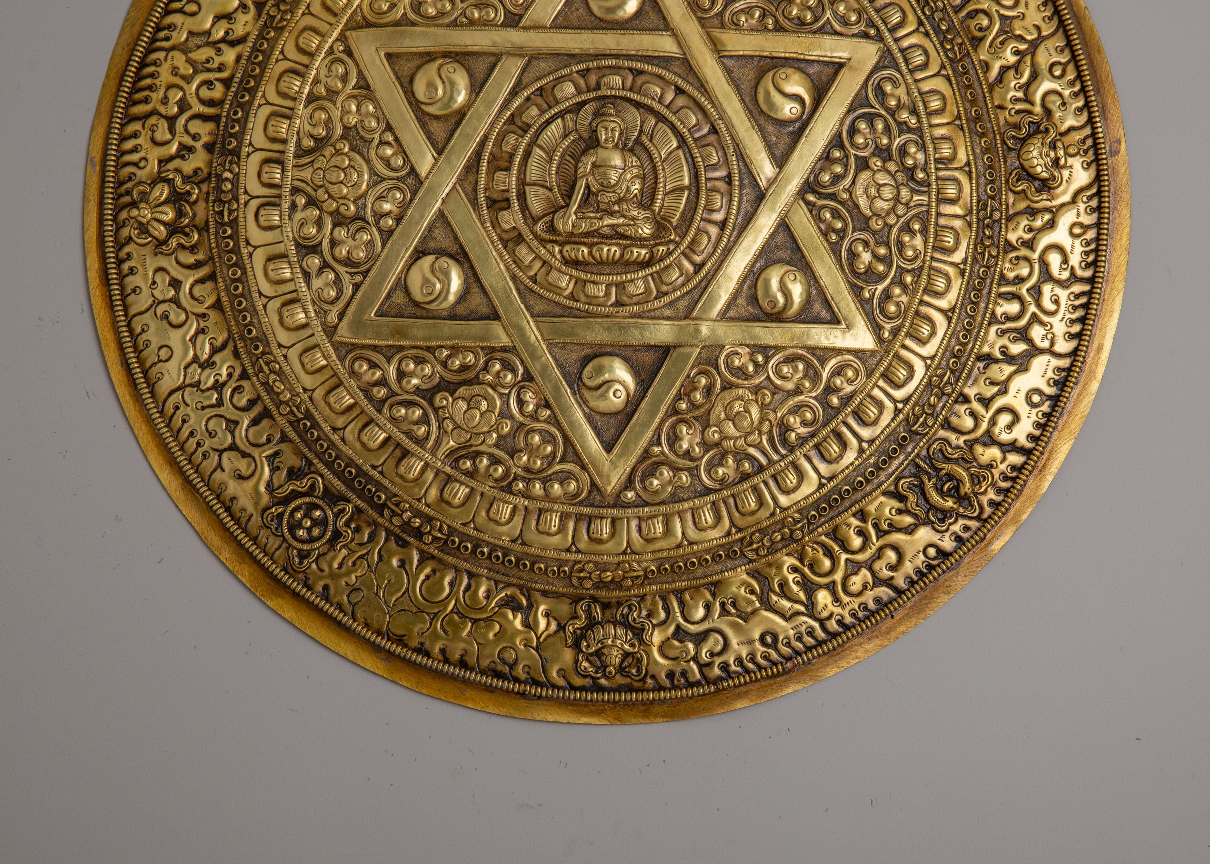 Shakyamuni Buddha Mandala Wall Hanging | A Sacred Symbol of Peace and Enlightenment
