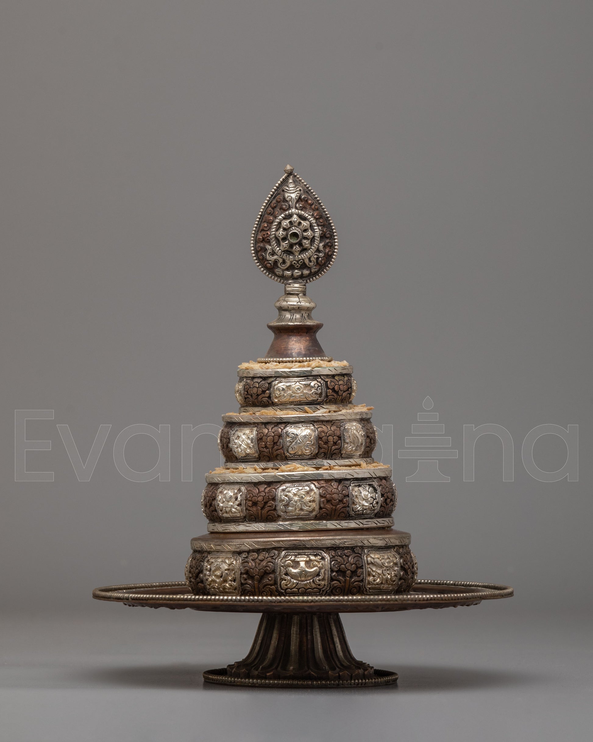 Buddhist Mandala Offering For Ritual  