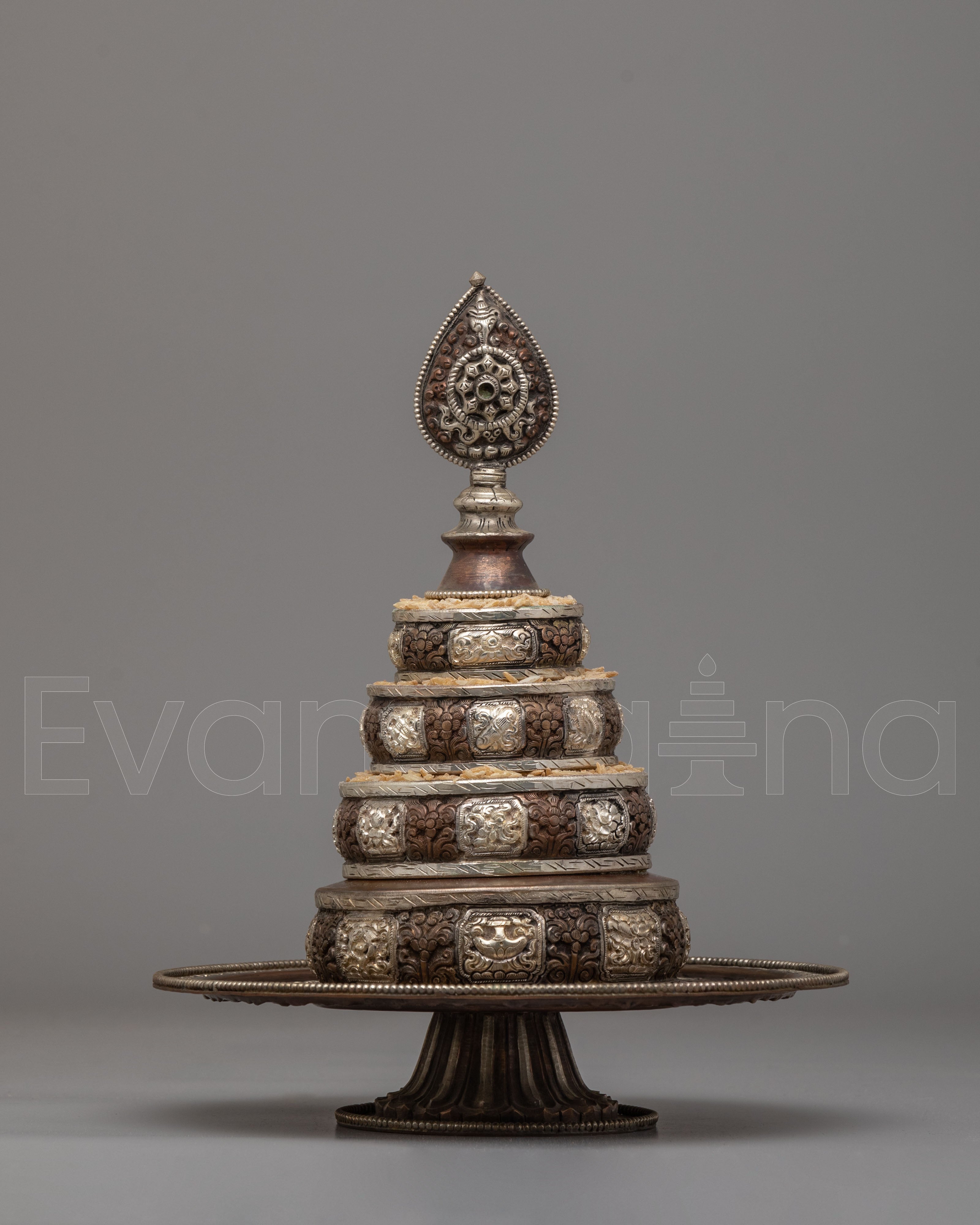 Buddhist Mandala Offering For Ritual  
