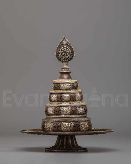 Buddhist Mandala Offering For Ritual | Symbol of Spiritual Enlightenment