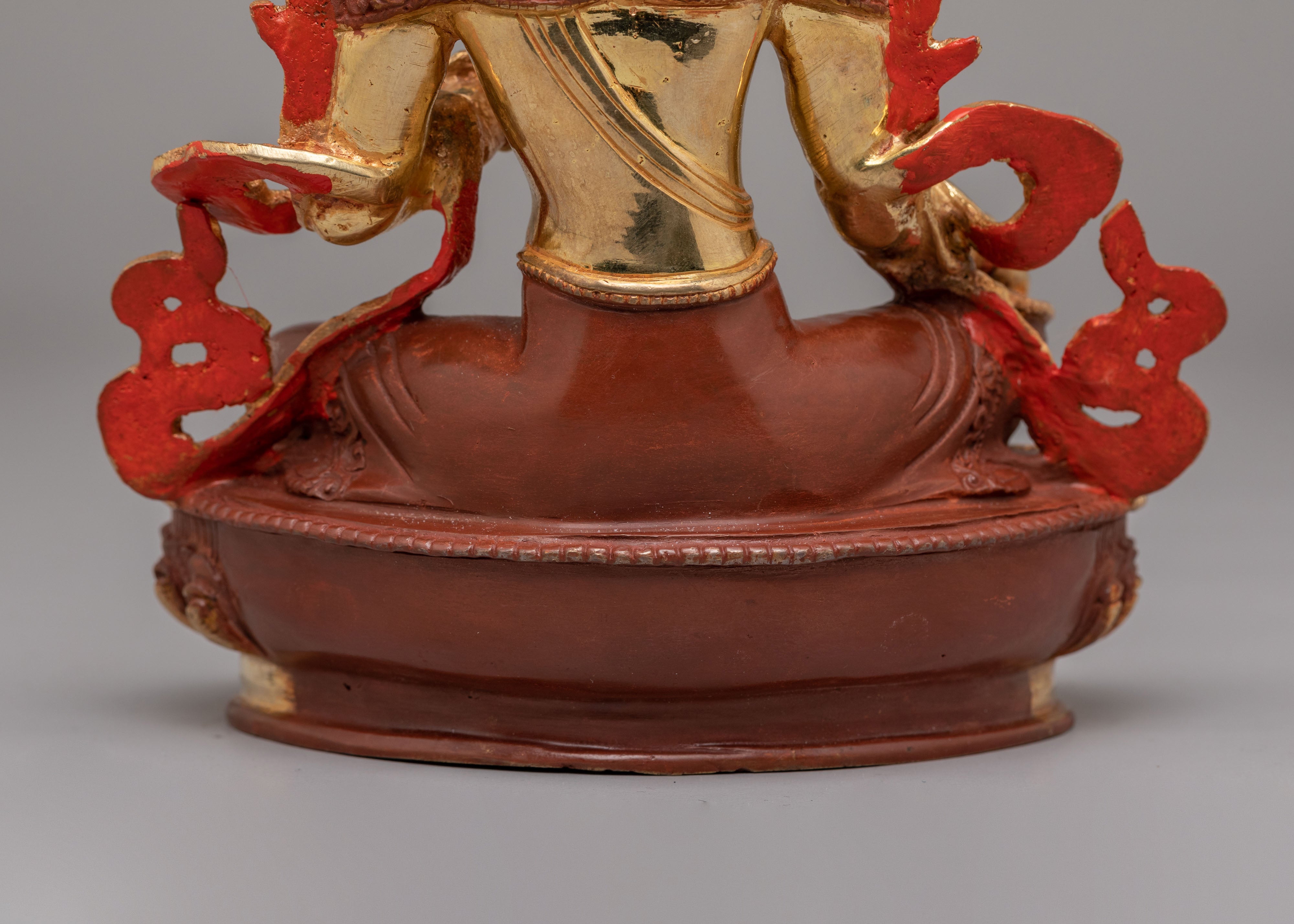 Handmade Spiritual Shyama Tara Statue | Green Tara Figurine for Meditation