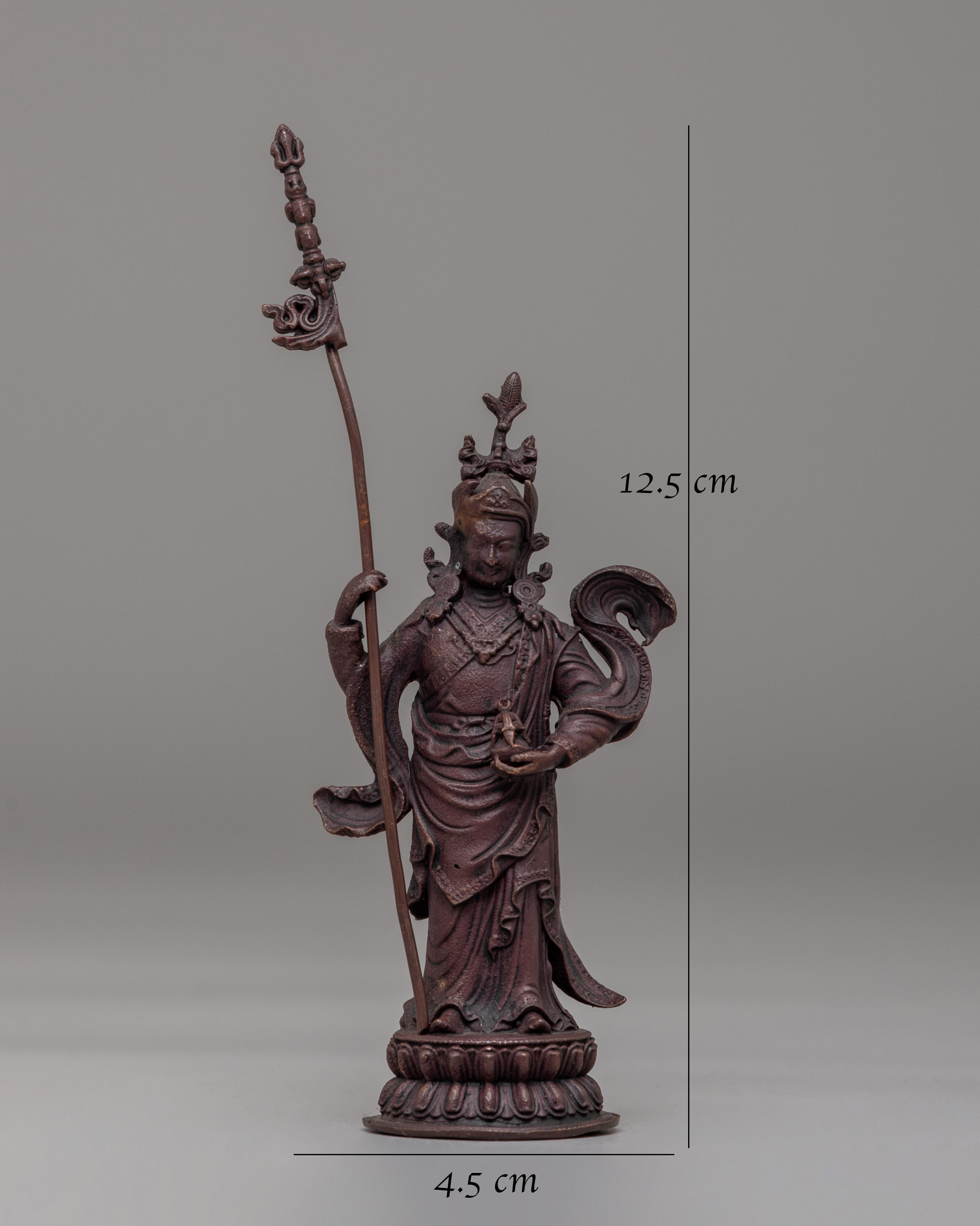 Dancing Guru Rinpoche Statue | Handcrafted Figurine for Meditation & Rituals