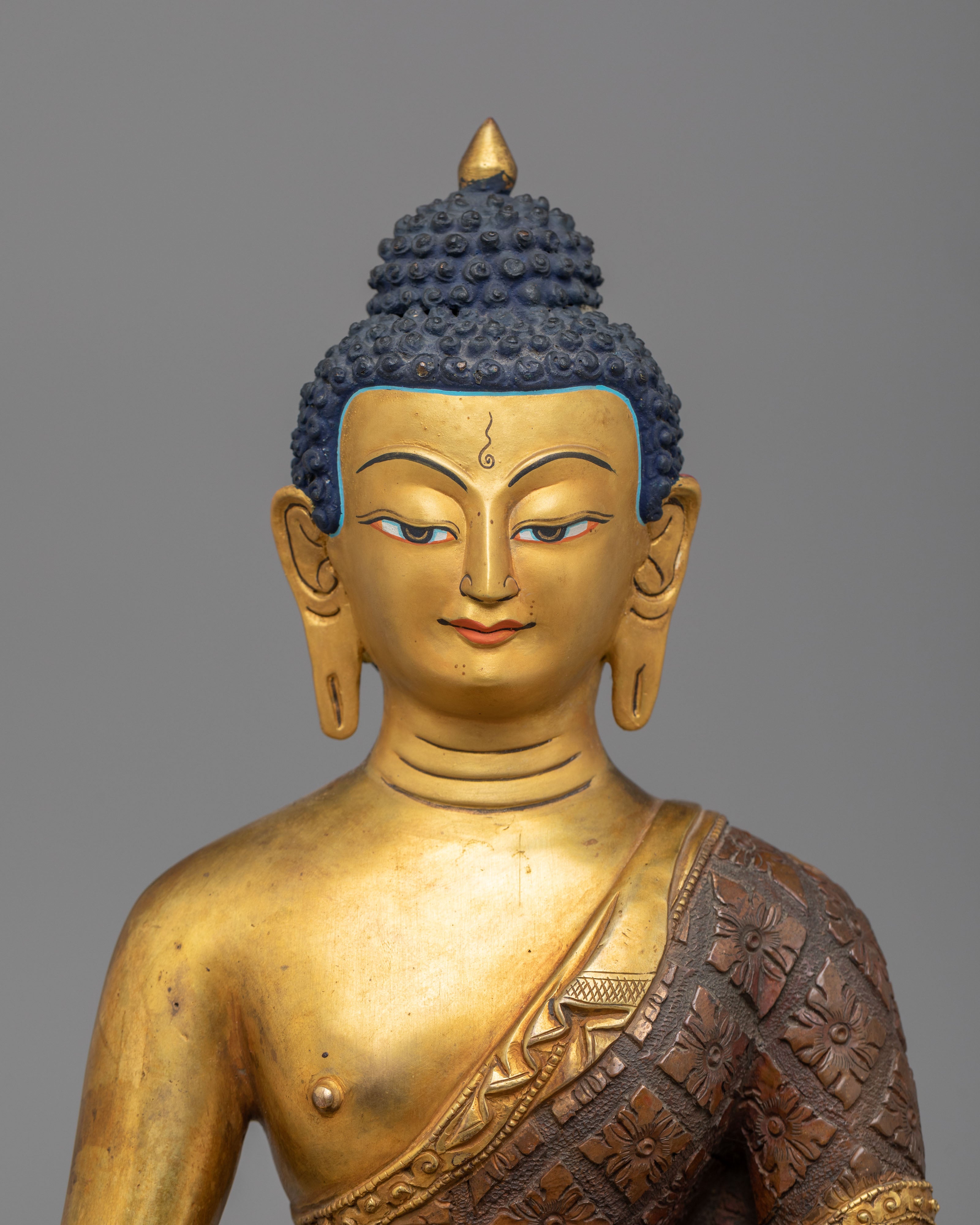 Handcrafted Amitabha Buddha Sculpture | Tibetan Deity Artwork