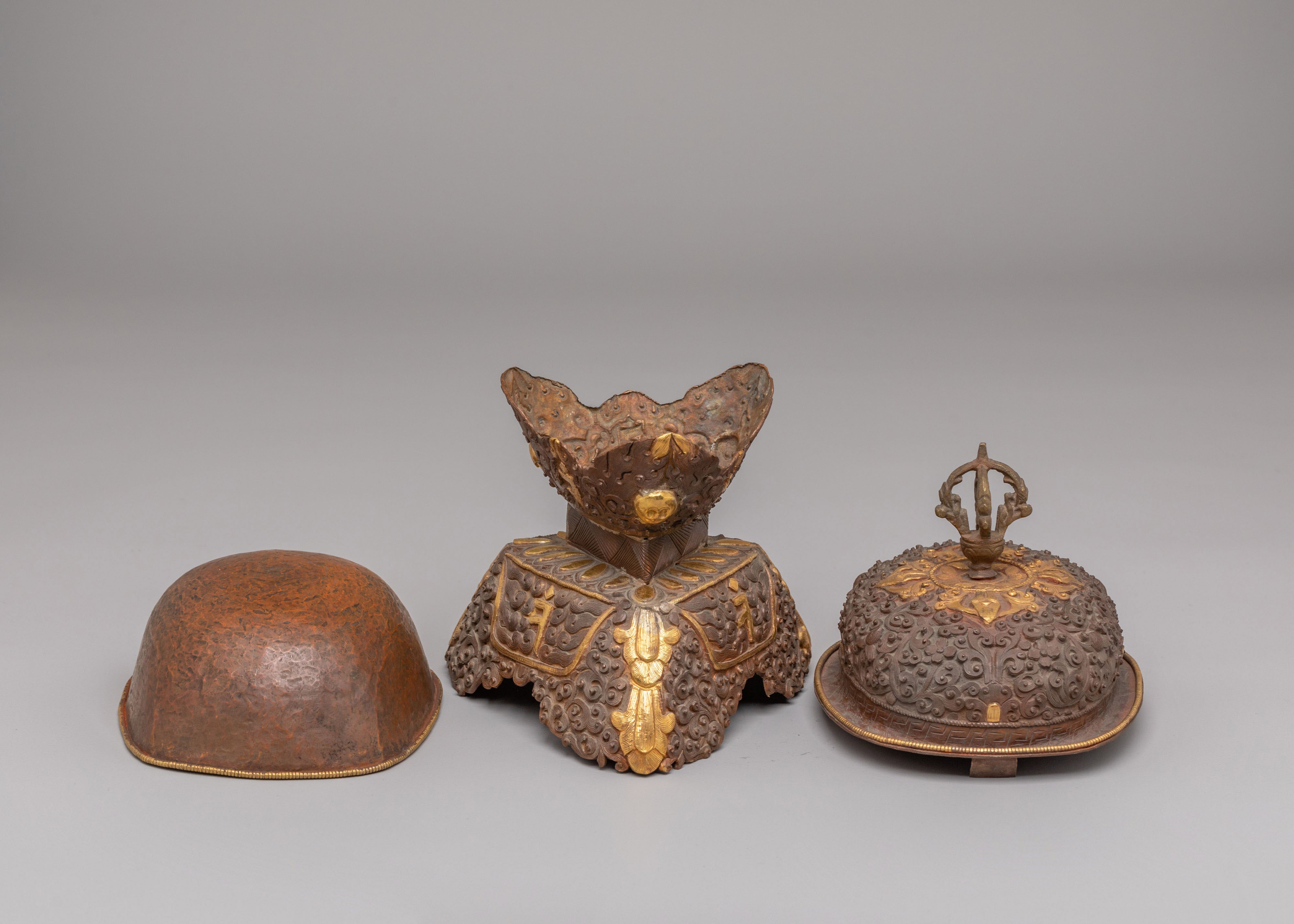 Traditional Buddhist Kapala Vessel | Skull Cup for Spiritual Ceremonies