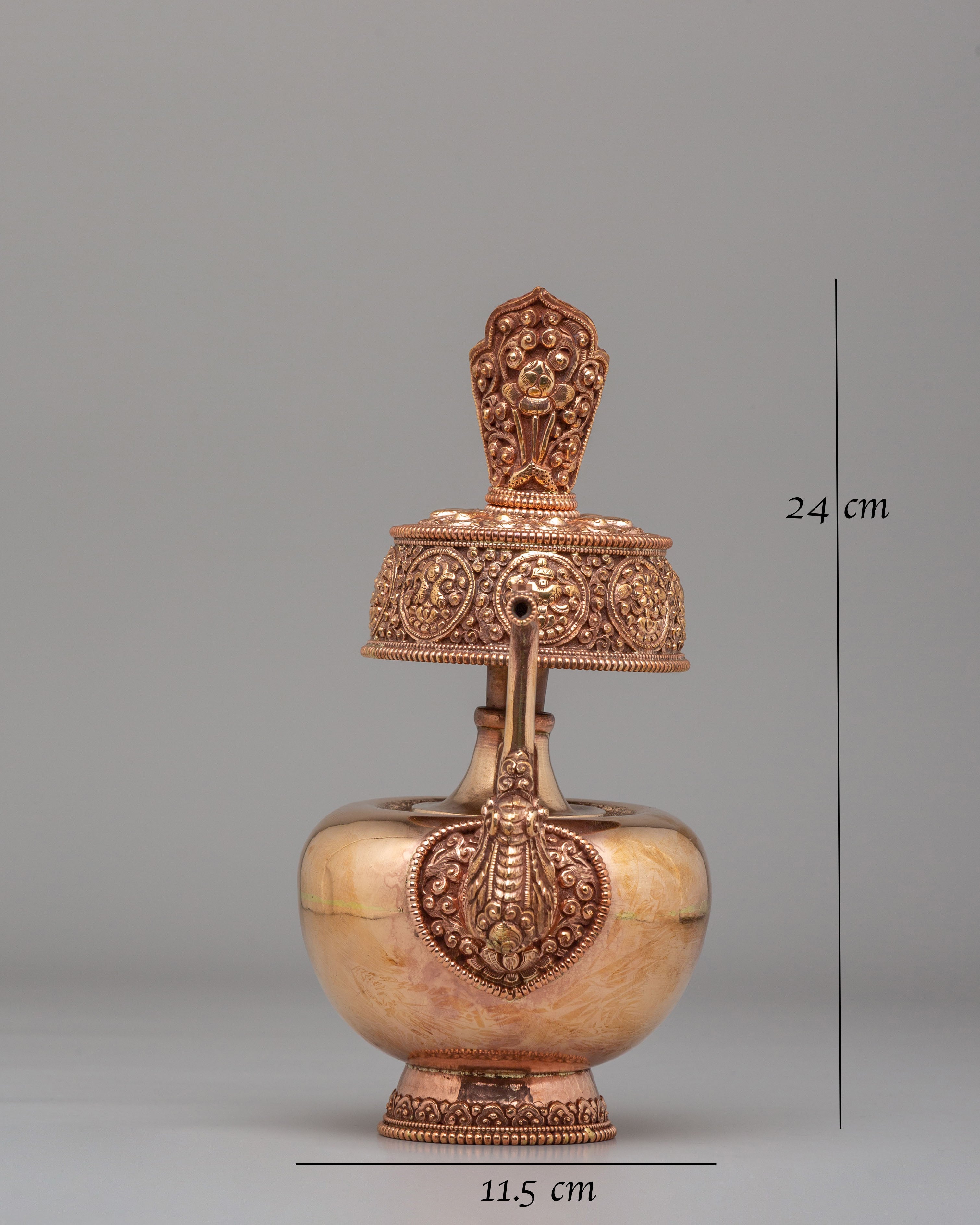 Tibetan Bhumba Offering Vase | Buddhist Ritual Water Vessel