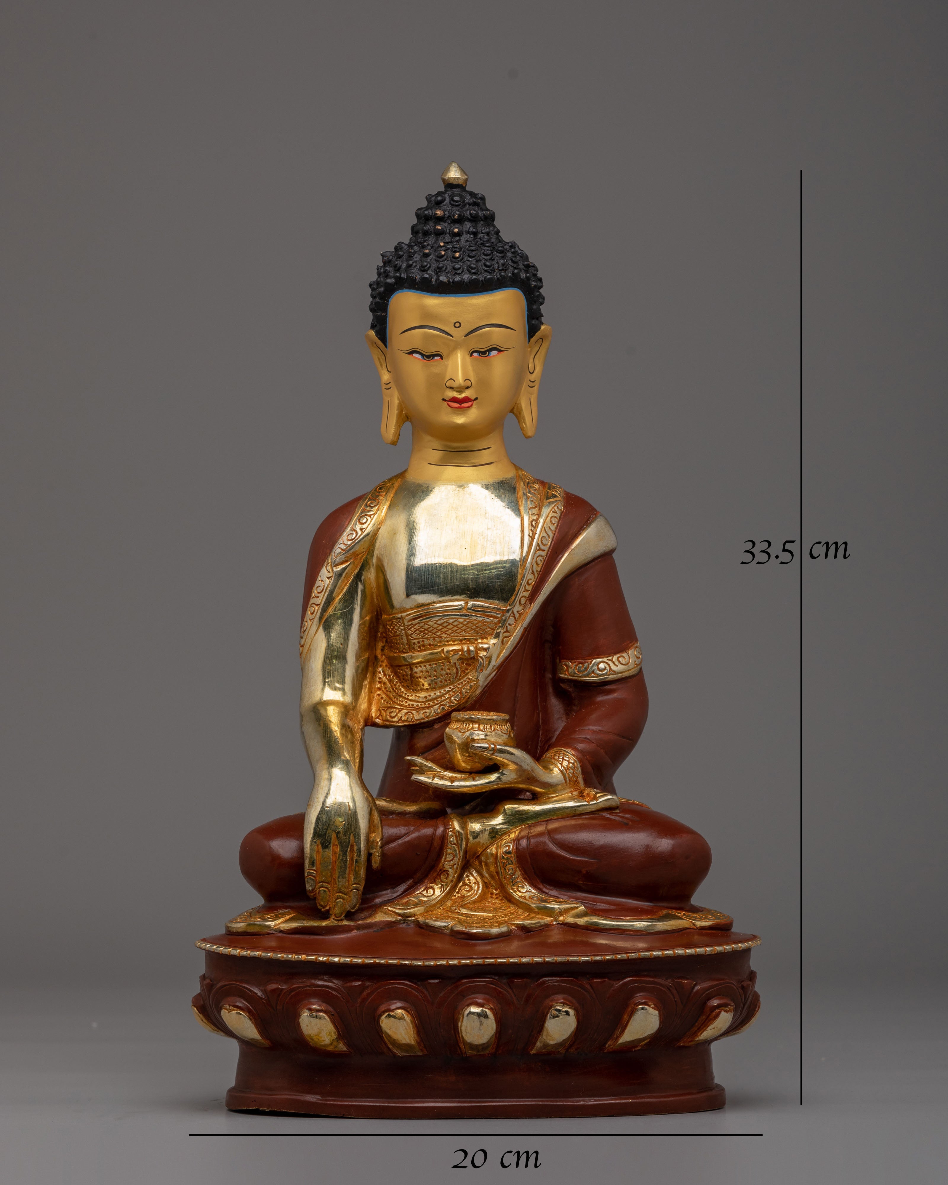 Buddha Shakyamuni Nepal Statue | Himalayan Art Work