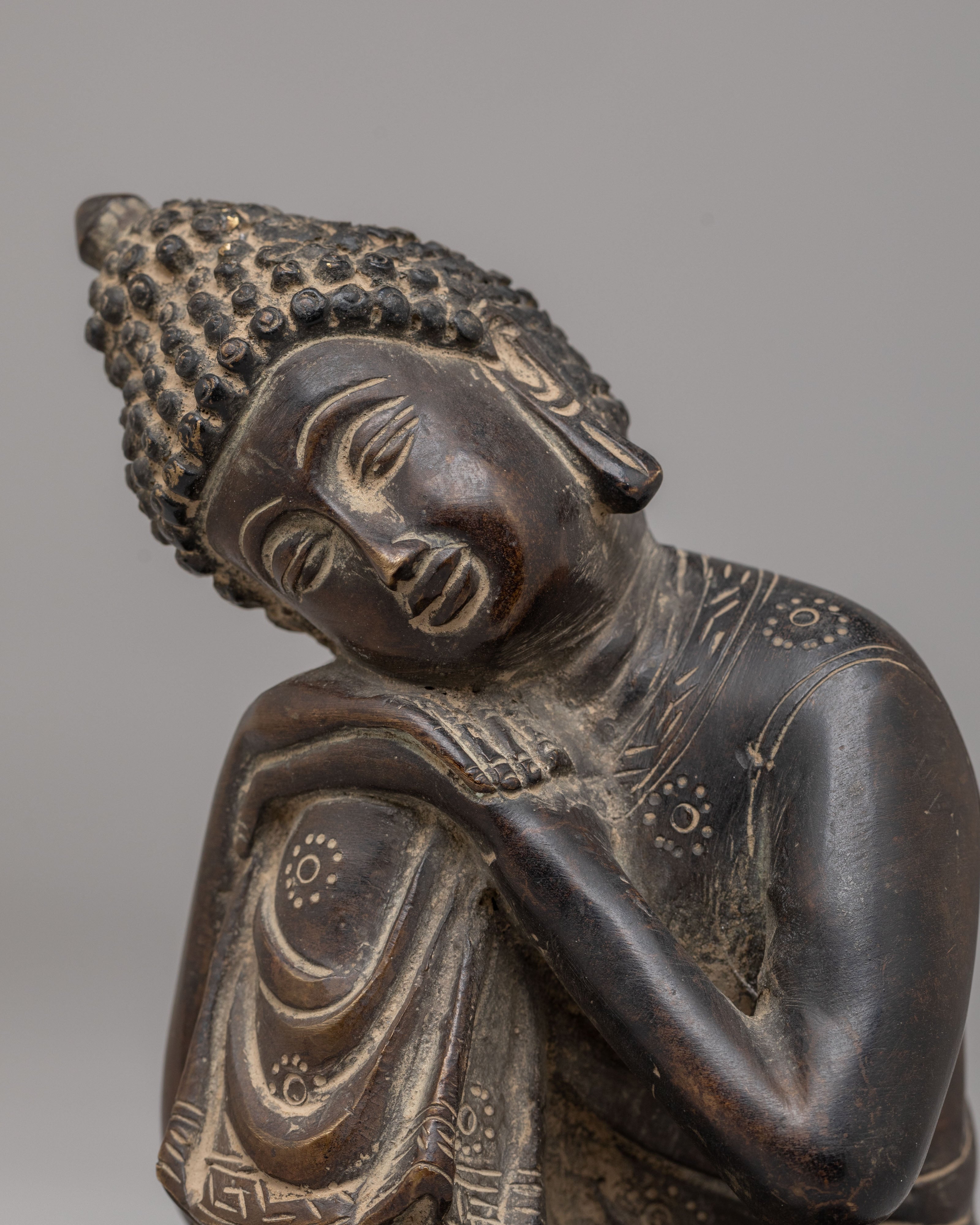 Handcrafted Buddha Buddhist Statue | Serene Buddha Sculpture for Meditation