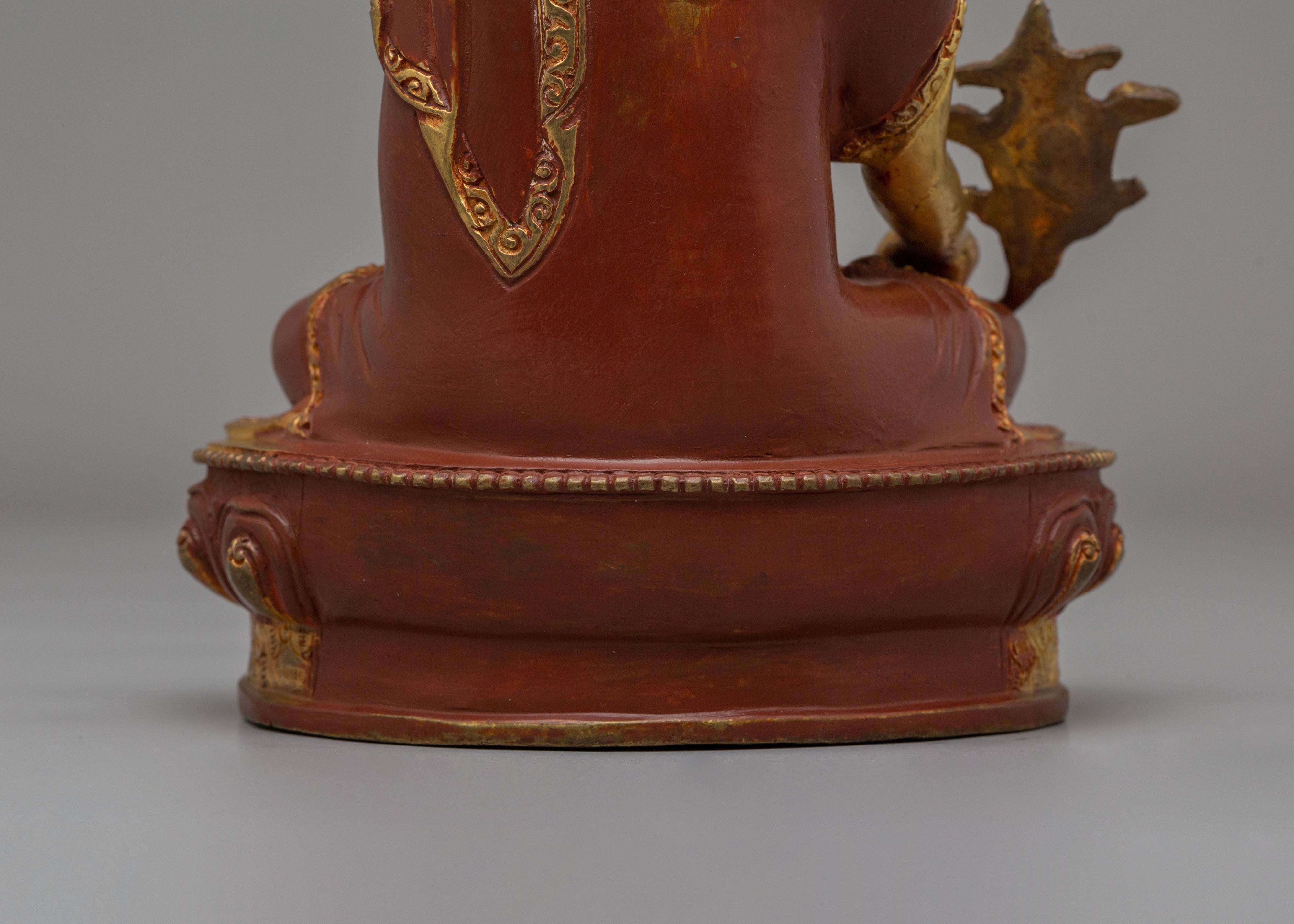 Medicine Buddha Healing Deity Statue | Tibetan Artwork