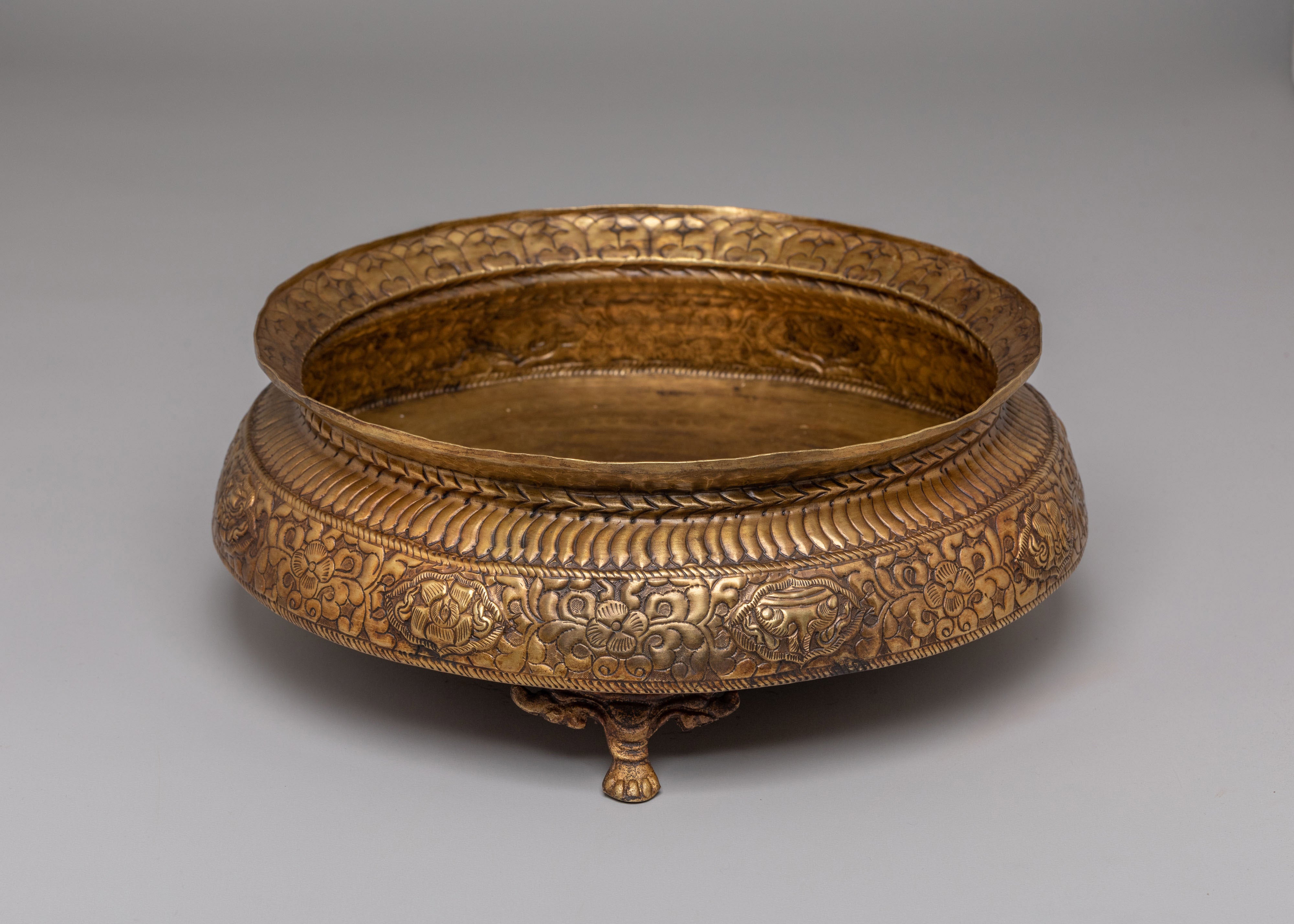 Himalayan Khadkulo Offering Plate | Sacred Ritual Plate