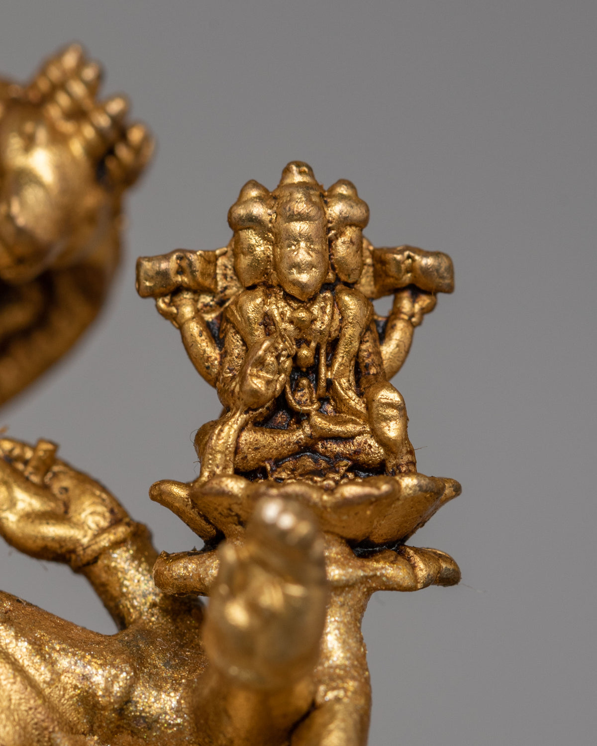 Traditional Bishnu Statue | Handcrafted Himalayan Artwork