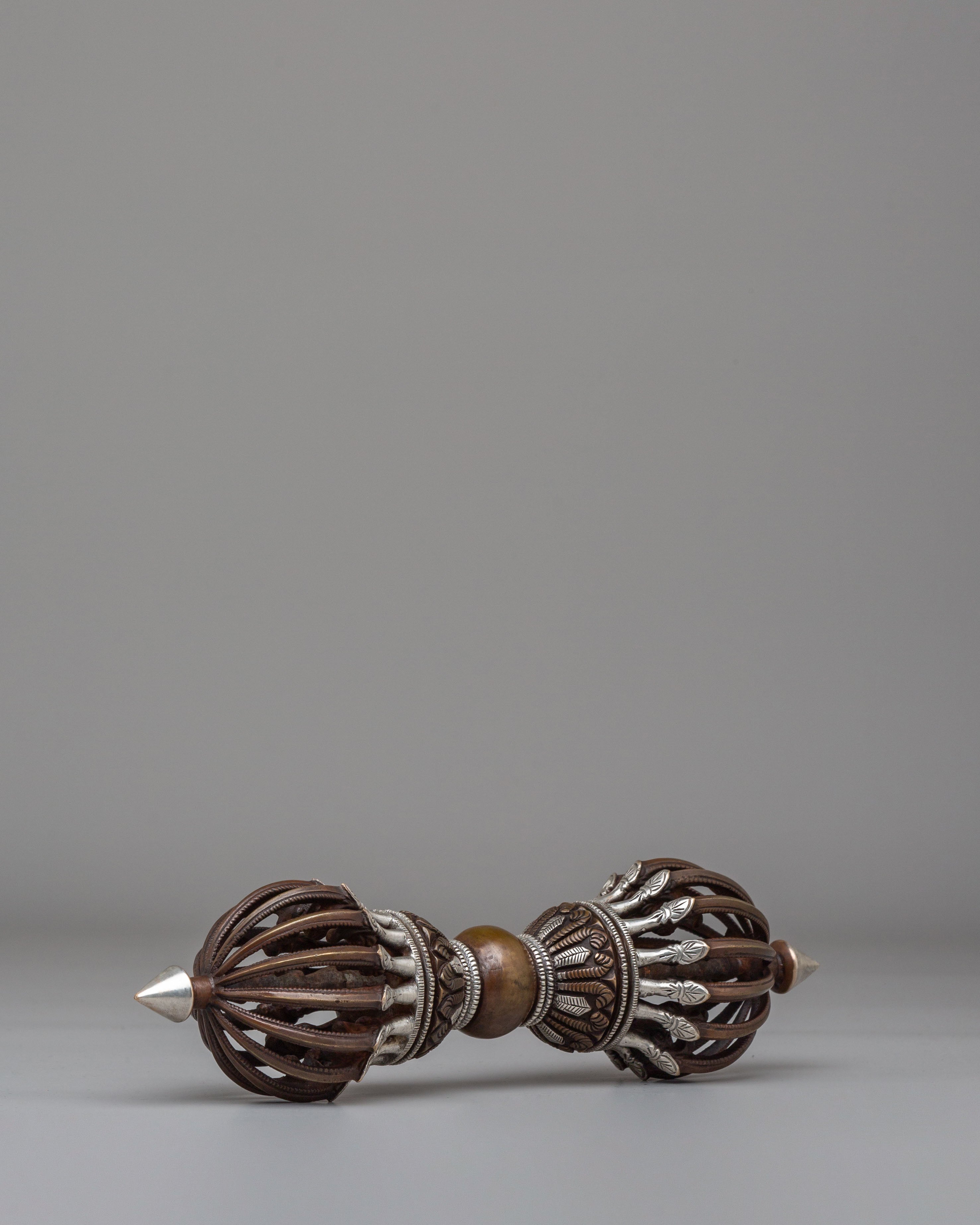 Handcrafted Tibetan Vajra for Ritual | Symbol of Power & Enlightenment