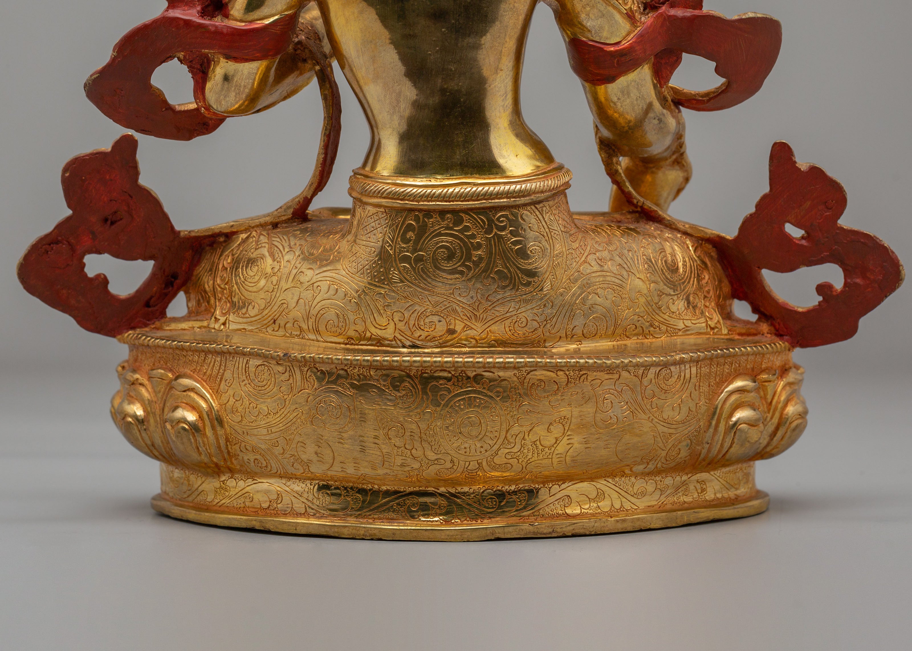 Handmade White Tara Spiritual Sculpture | Meditation and Altar Figure