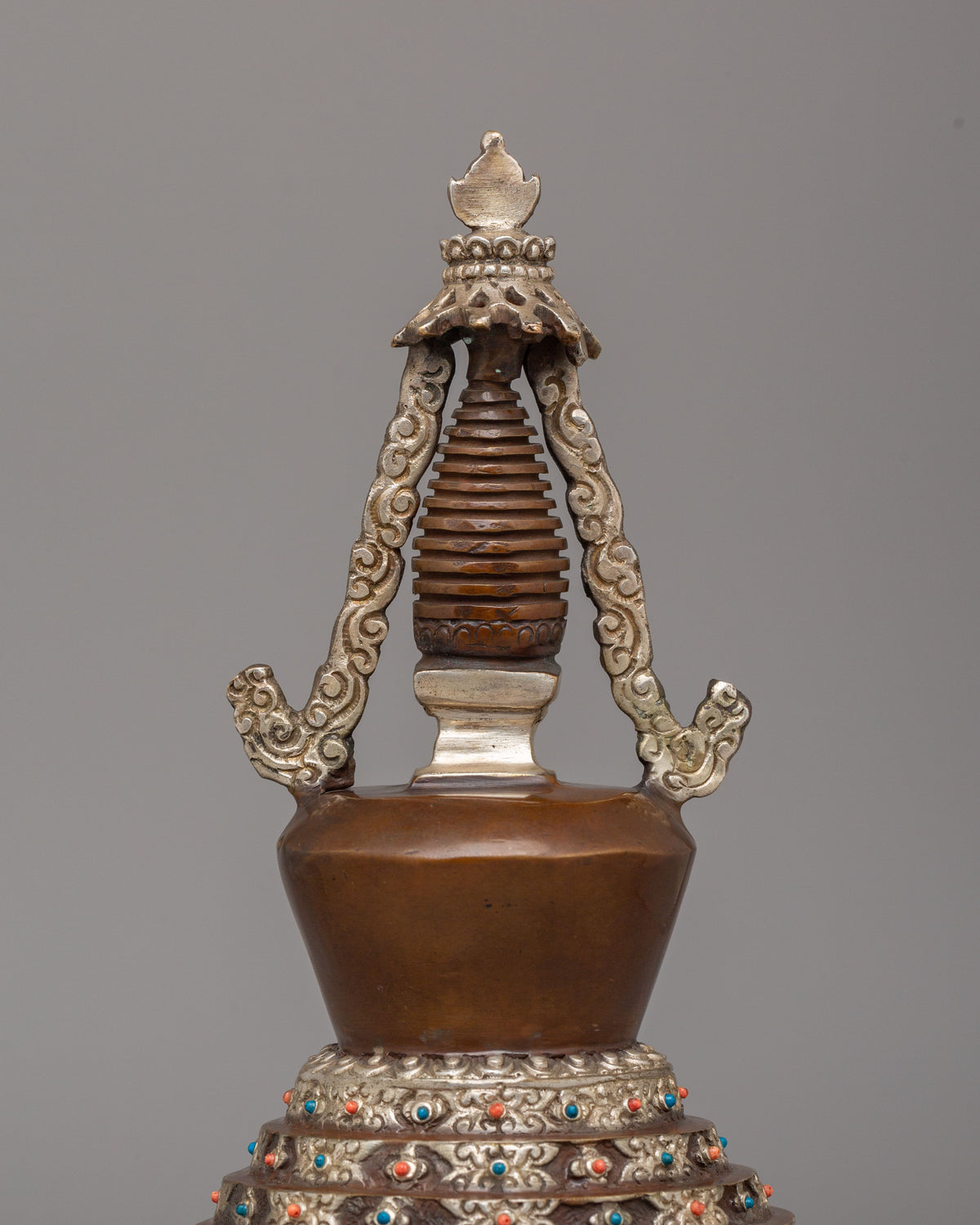 Buddhist Ritual Lotus Blossom Stupa | Symbol of Enlightenment