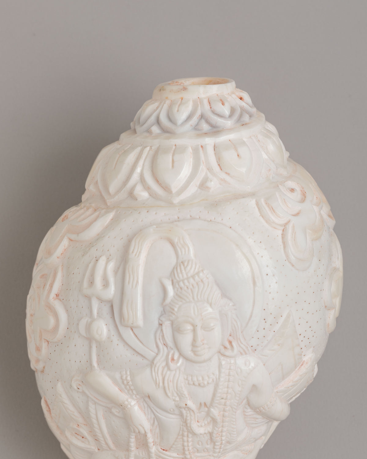 Lord Shiva Ritual Conch Shell | Spiritual Home Decor