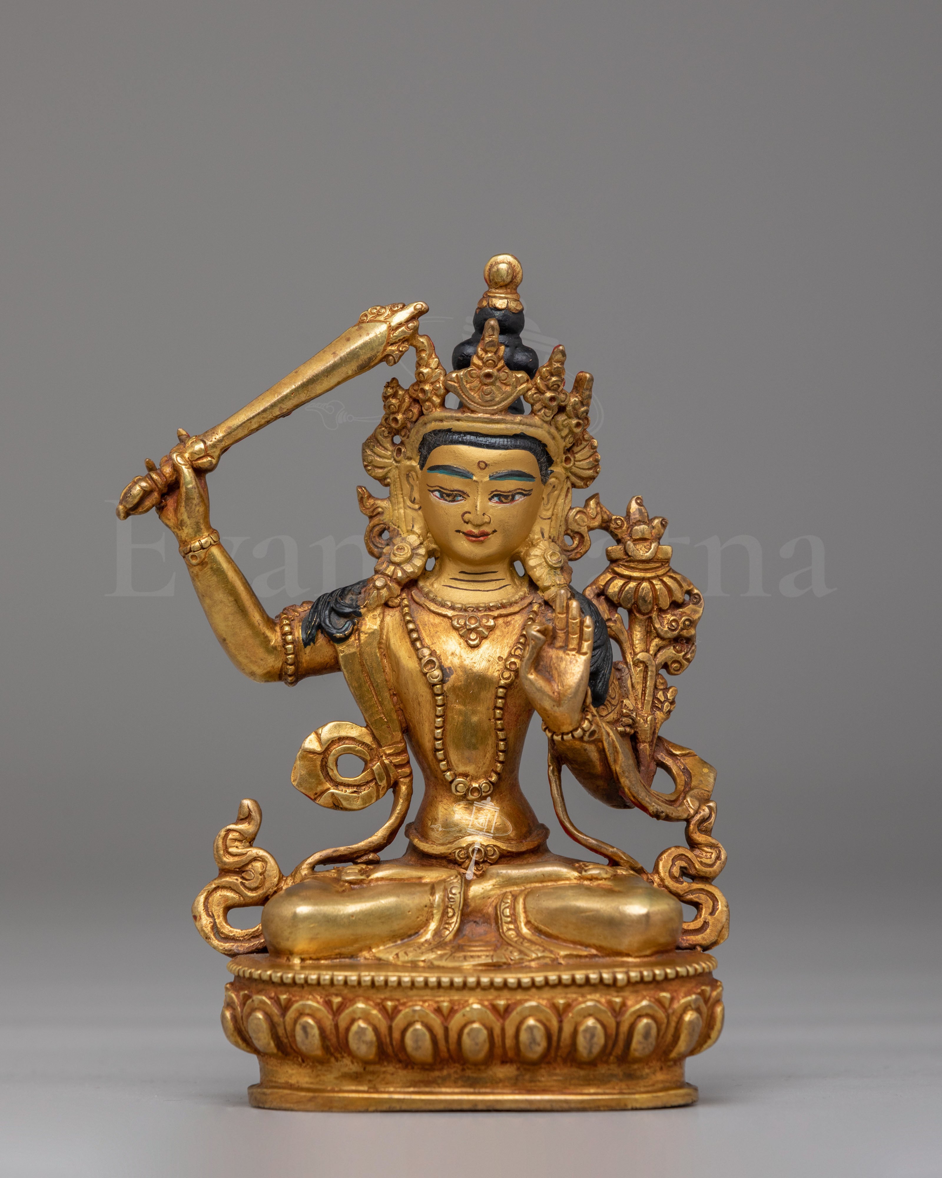 Traditional Manjushri Bodhisattva Statue   