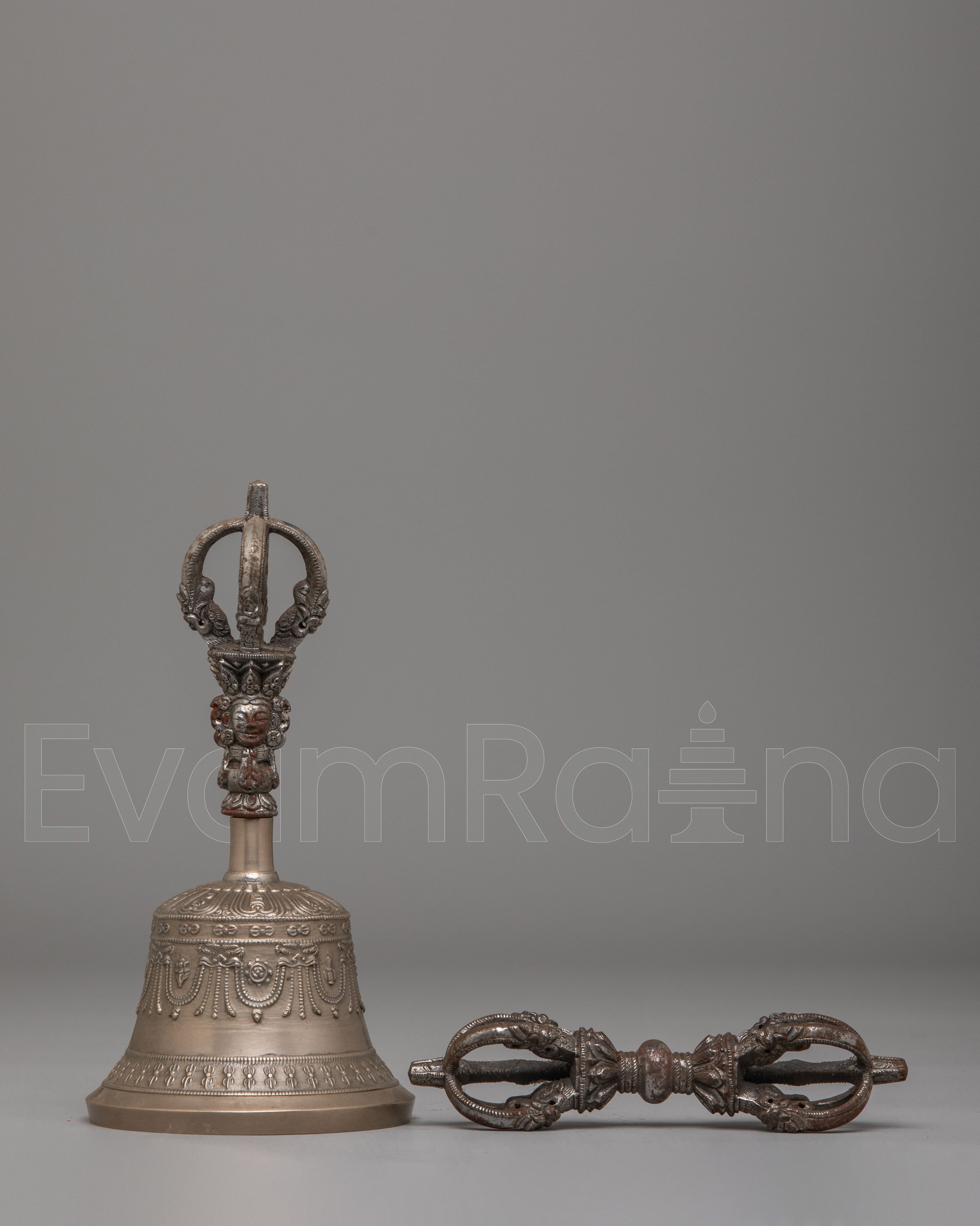Handcrafted Altar Vajra and Bell