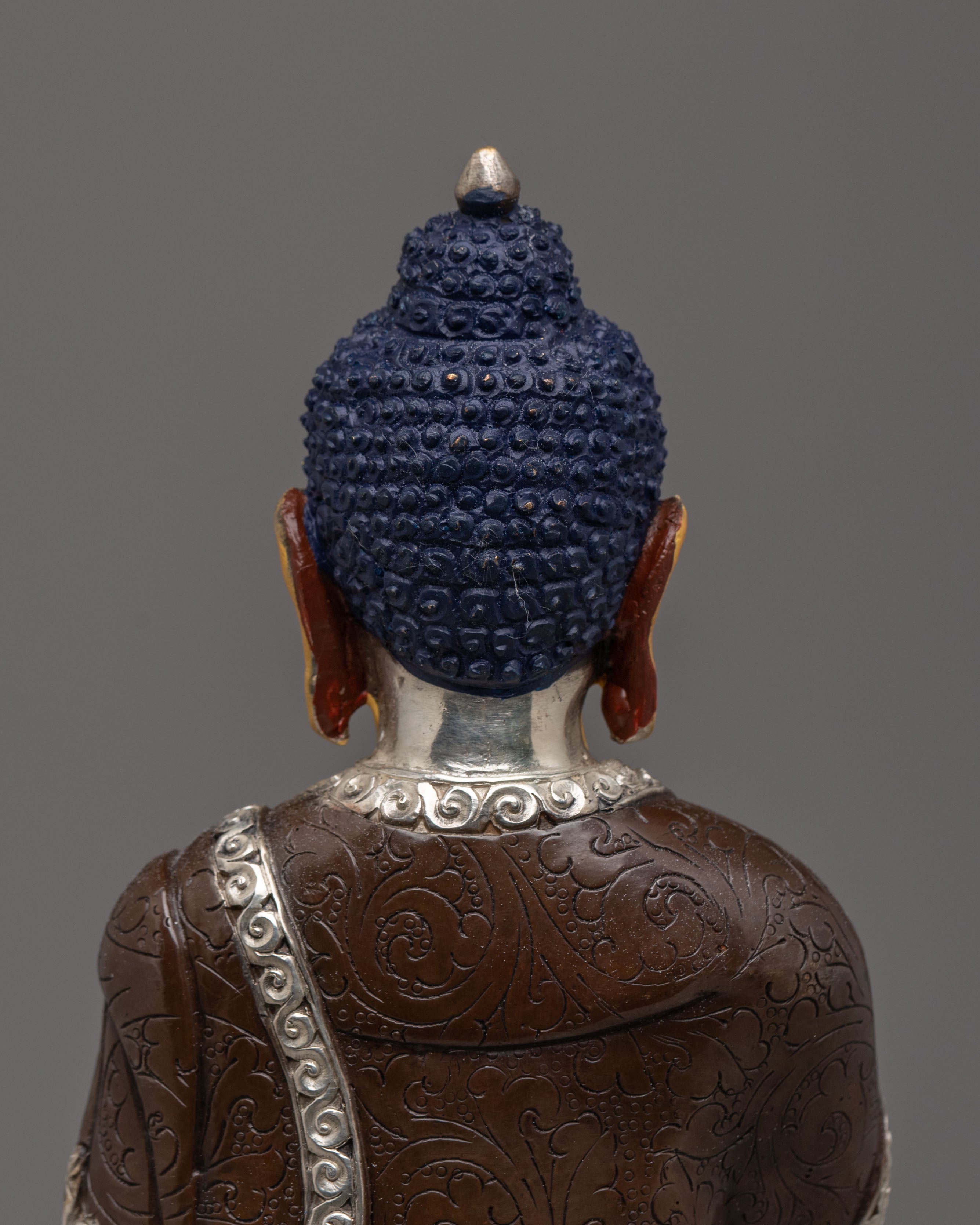 Traditional Shakyamuni Buddha Altar Statue | Himalayan Decor