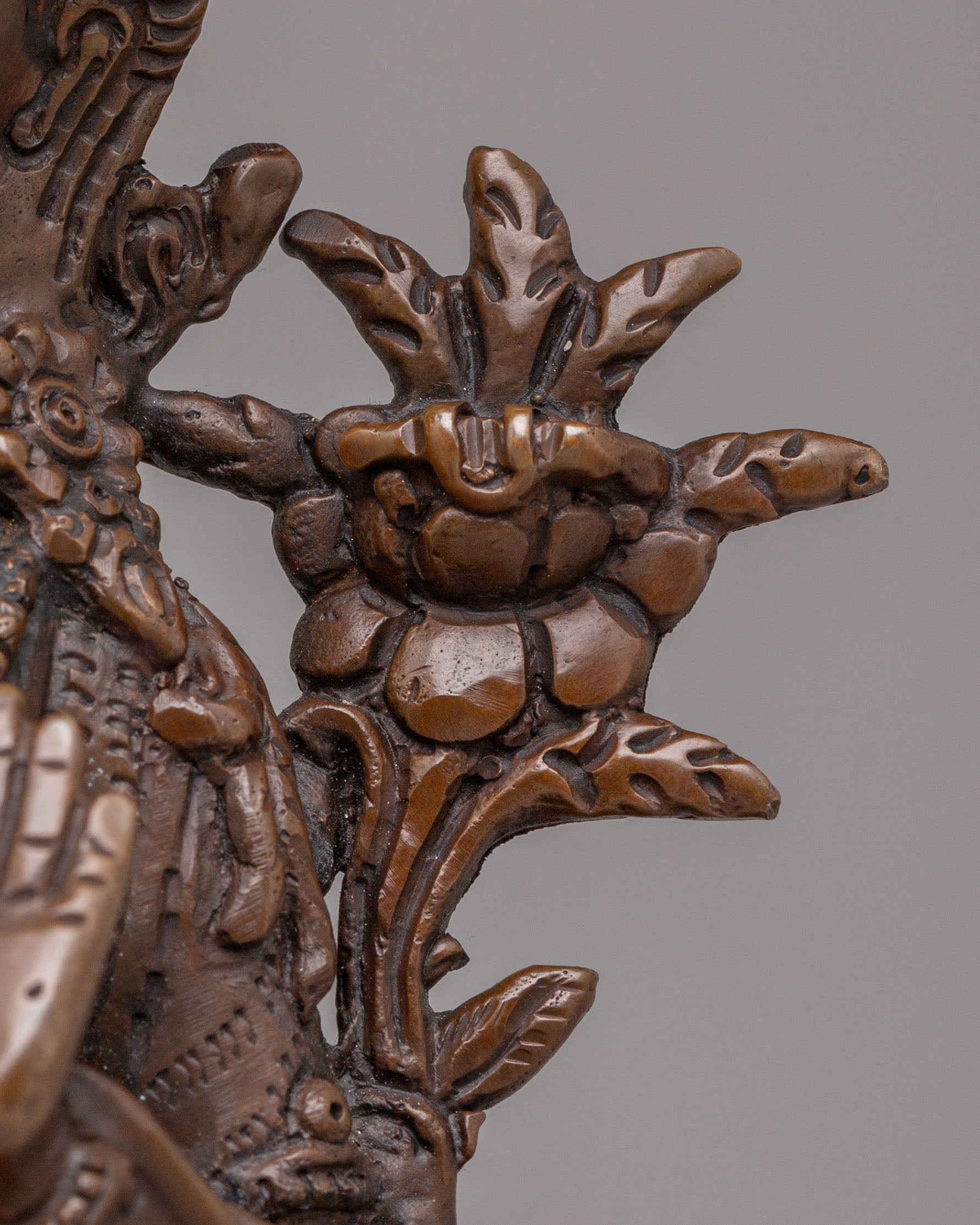 Tibetan Handmade Manjushri Statue | The Bodhisattva of Wisdom