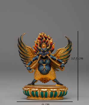 Handcrafted Buddhist Garuda Sculpture 