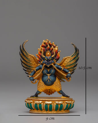 Handcrafted Buddhist Garuda Sculpture 