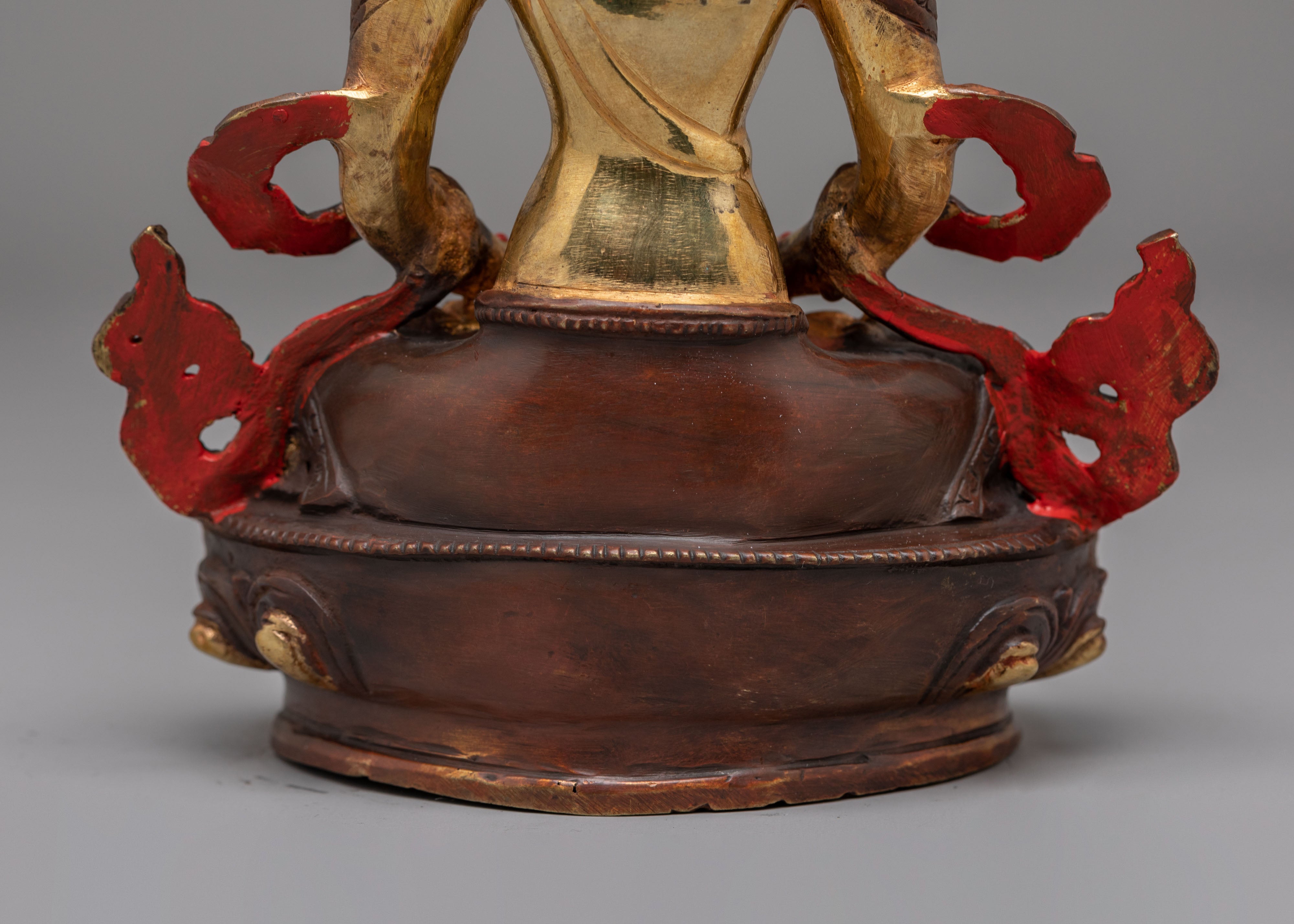 Handmade Long Life Buddha Amitayus Statue | Himalayan Buddhist Sacred Art