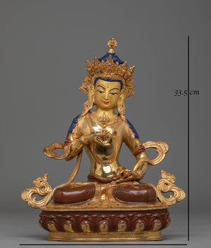 Handcrafted Longevity Deity Amitayus Statue