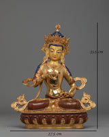 Handcrafted Longevity Deity Amitayus Statue