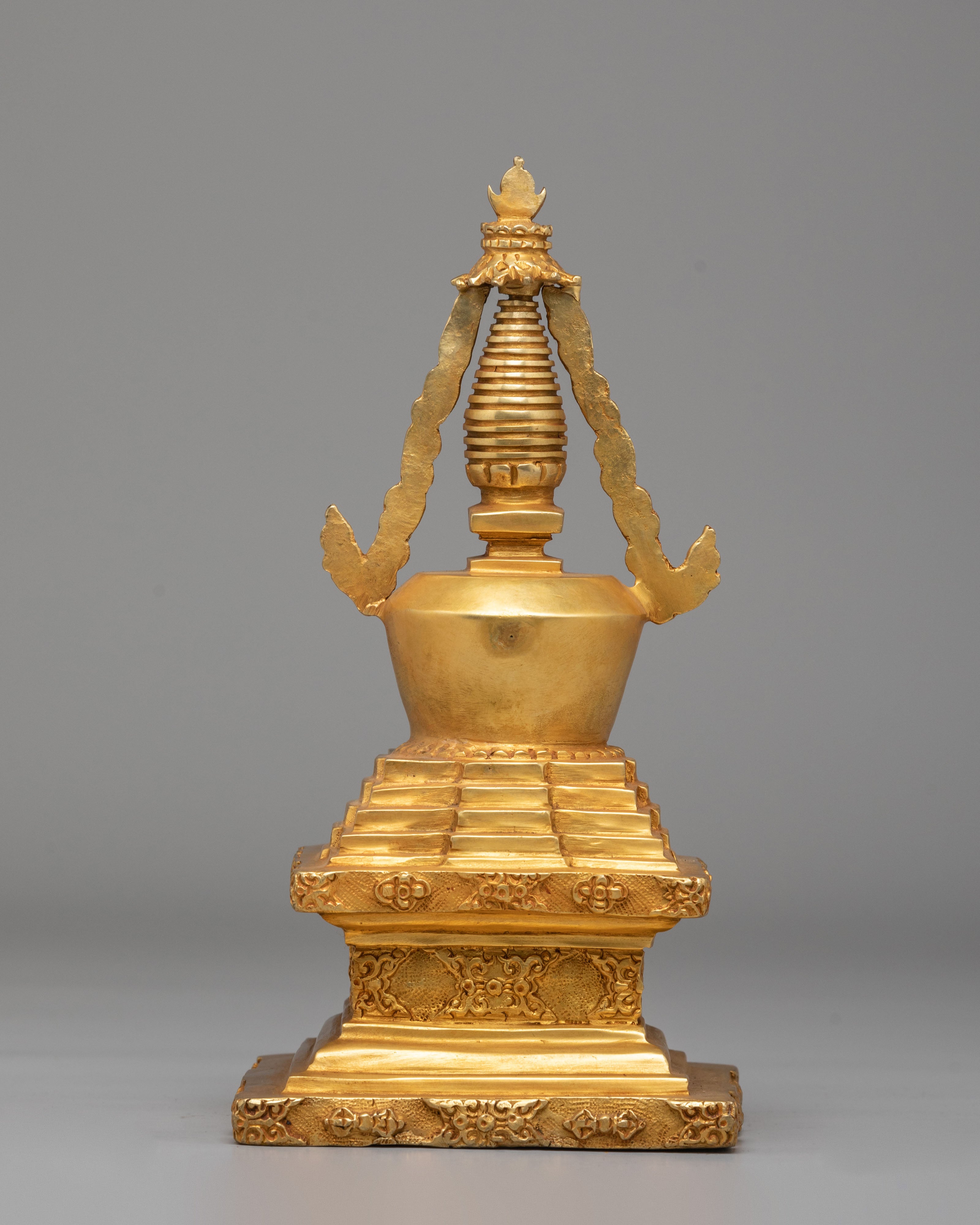 Spiritual Stupa for Rituals | Handcrafted Meditation Altar Stupa