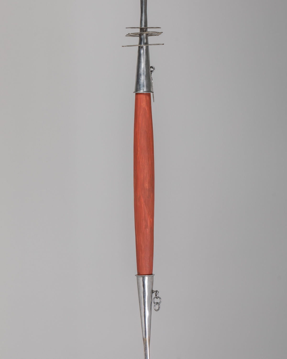 Buddhist Staff For Ritual | Iron Wood Ceremonial Staff