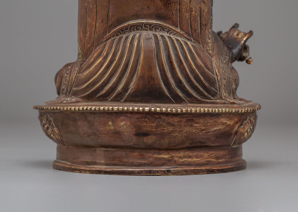 Tibetan Spiritual Guru Rinpoche Statue | Symbol of Wisdom & Compassion