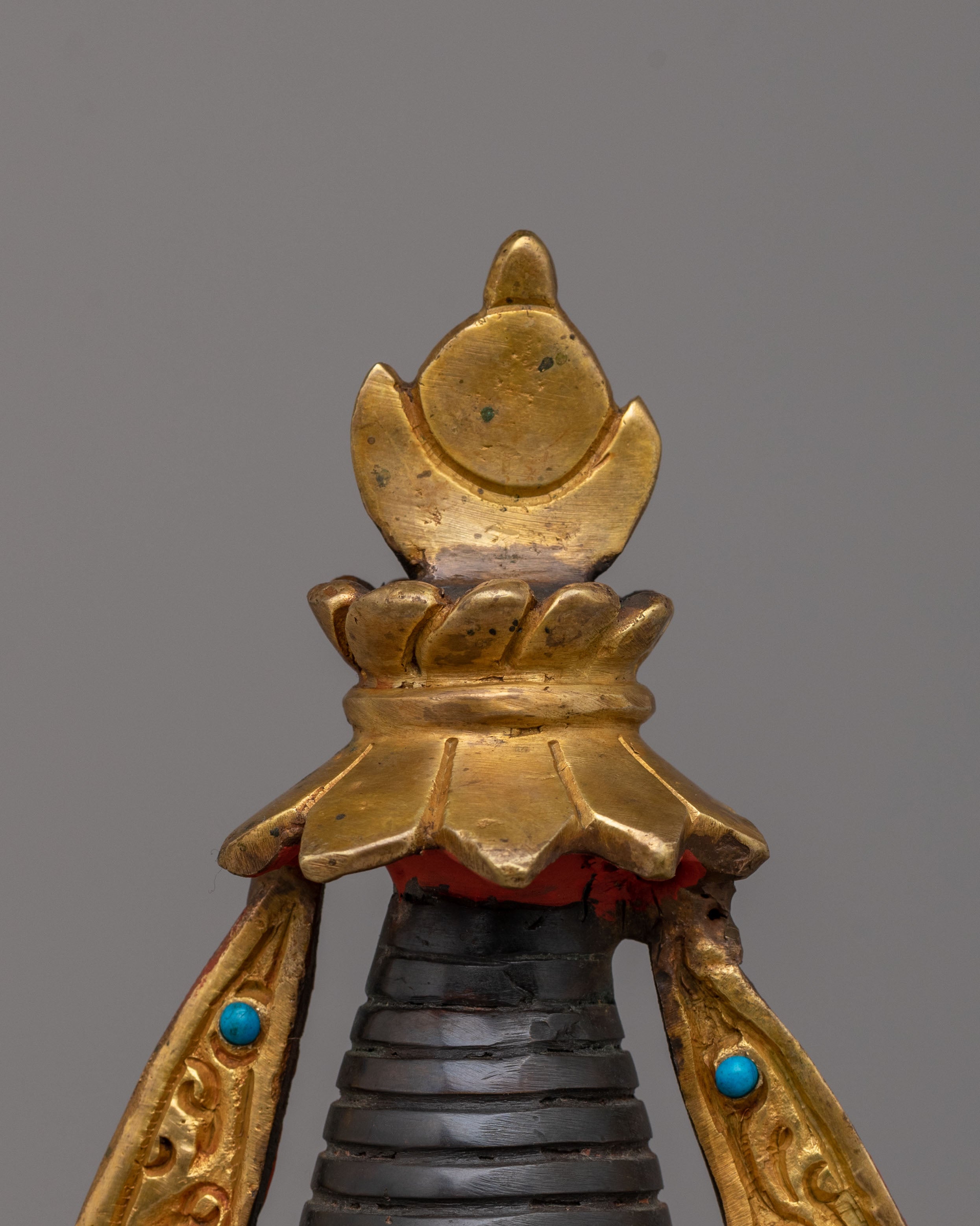 Handcrafted Altar Enlightenment Stupa | Sacred Buddhist Decor