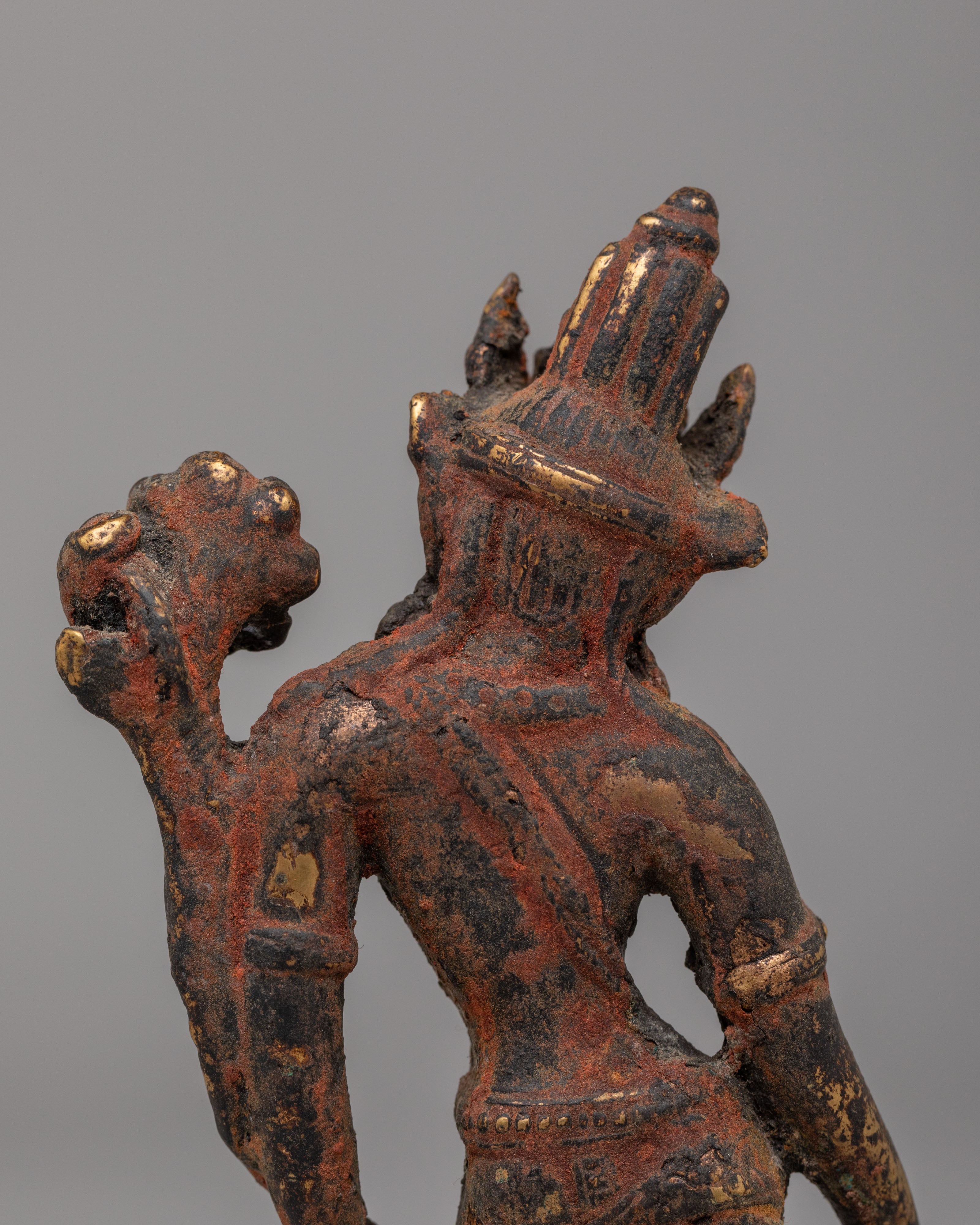 Handcrafted Standing Lokeshwor Statue | Bodhisattva of Infinite Compassion
