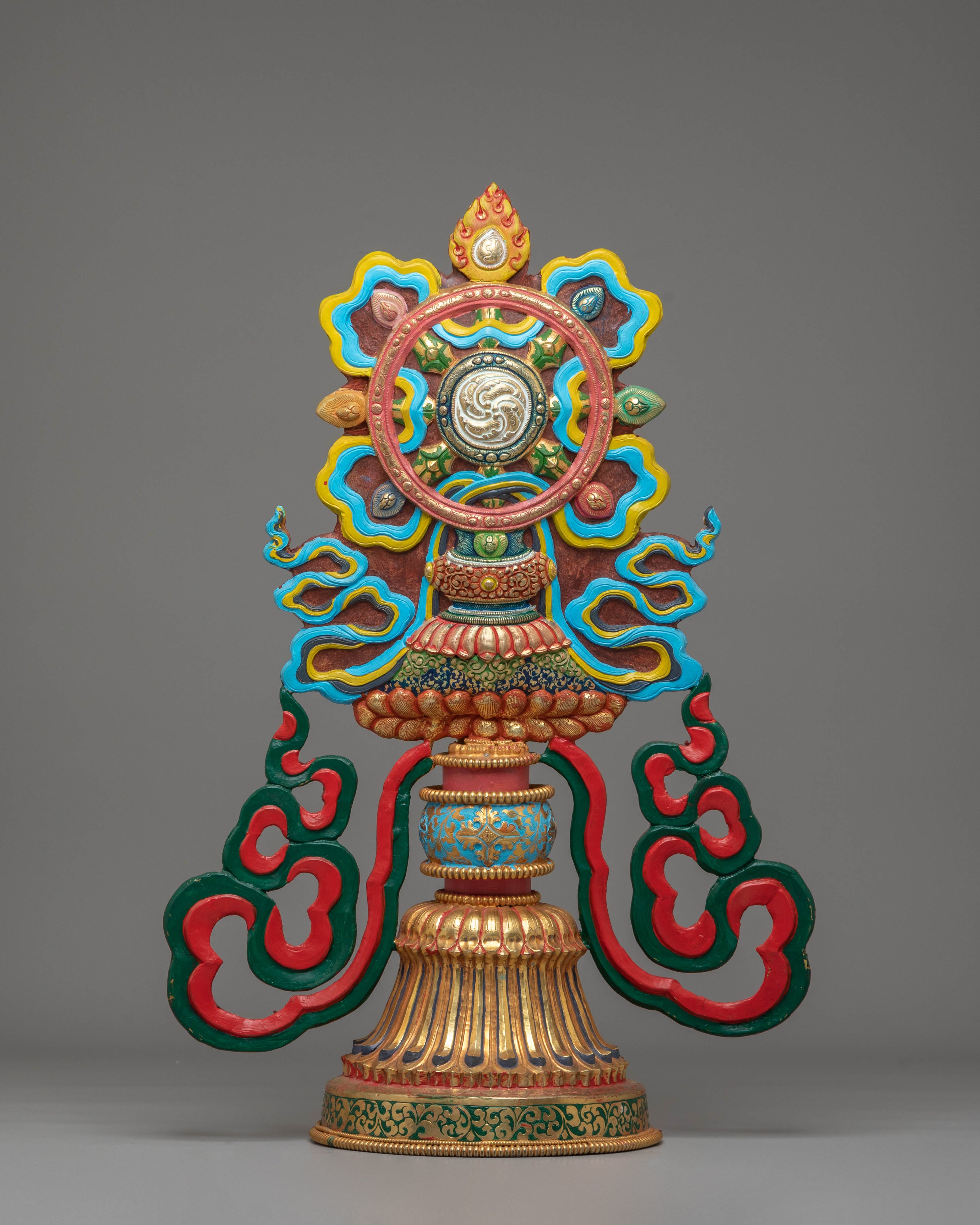 Chakravartina Seven Possessions | Copper Sculpture for Spiritual Power and Wisdom