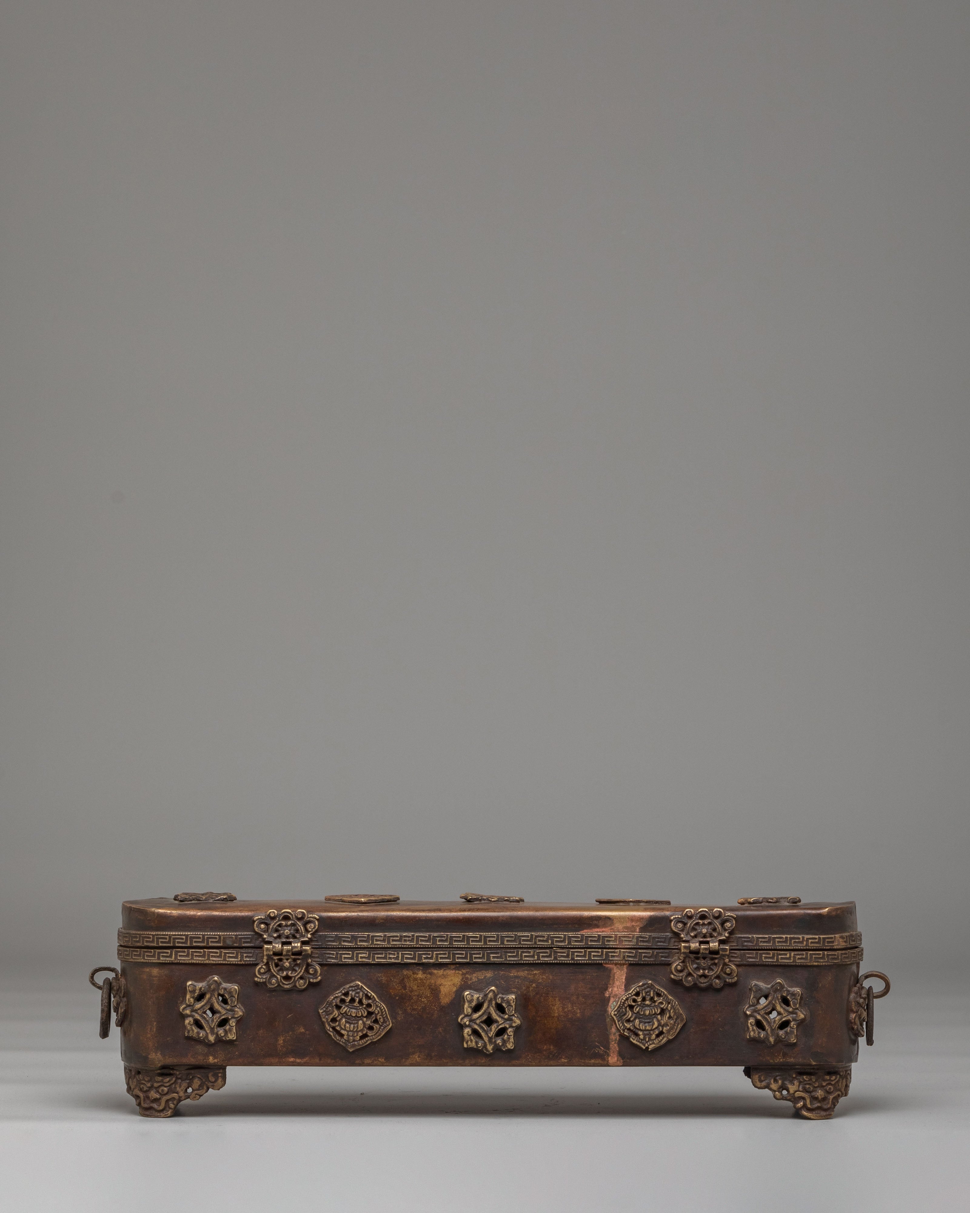 Traditional Tibetan Incense Box | Himalayan Altar Decor