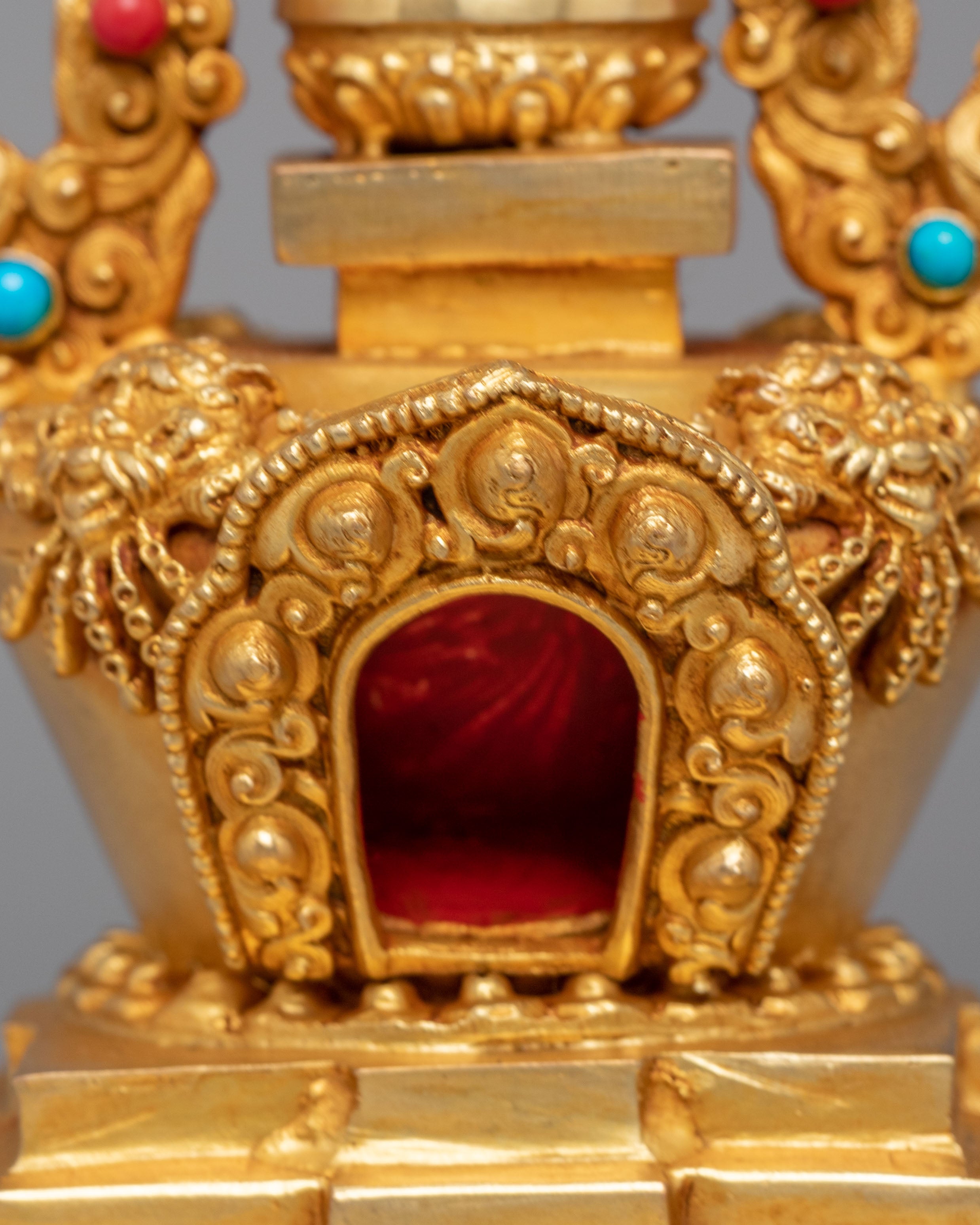 Vajrayana Altar Great Miracles Stupa | A Sacred Symbol of Enlightenment