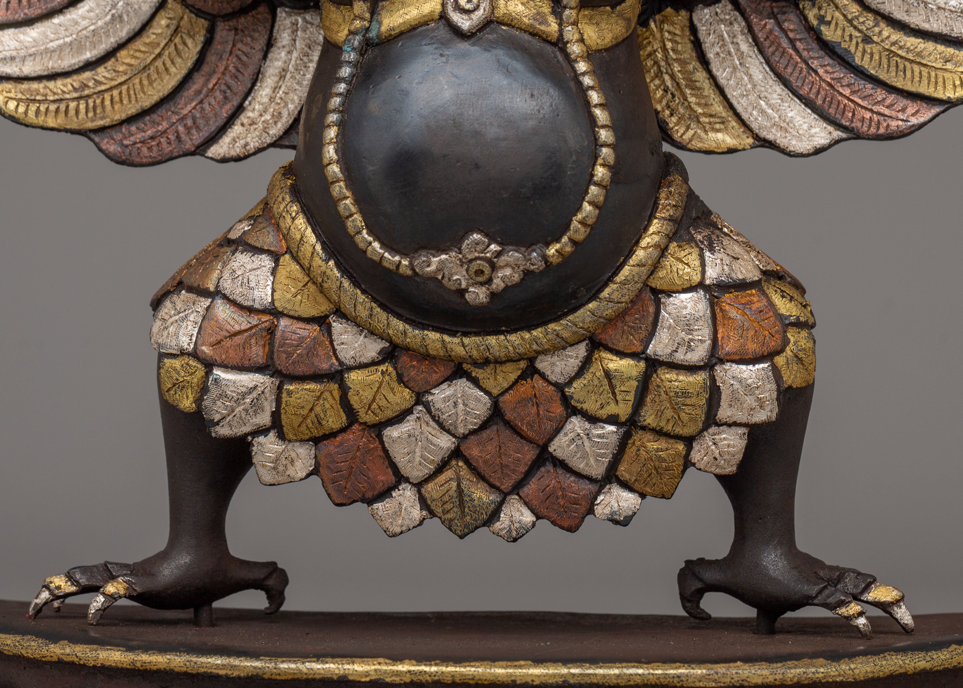 Traditional Garuda Protector Statue | Handcrafted Garuda Sculpture