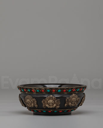 Handcrafted Buddhist Offering Bowl
