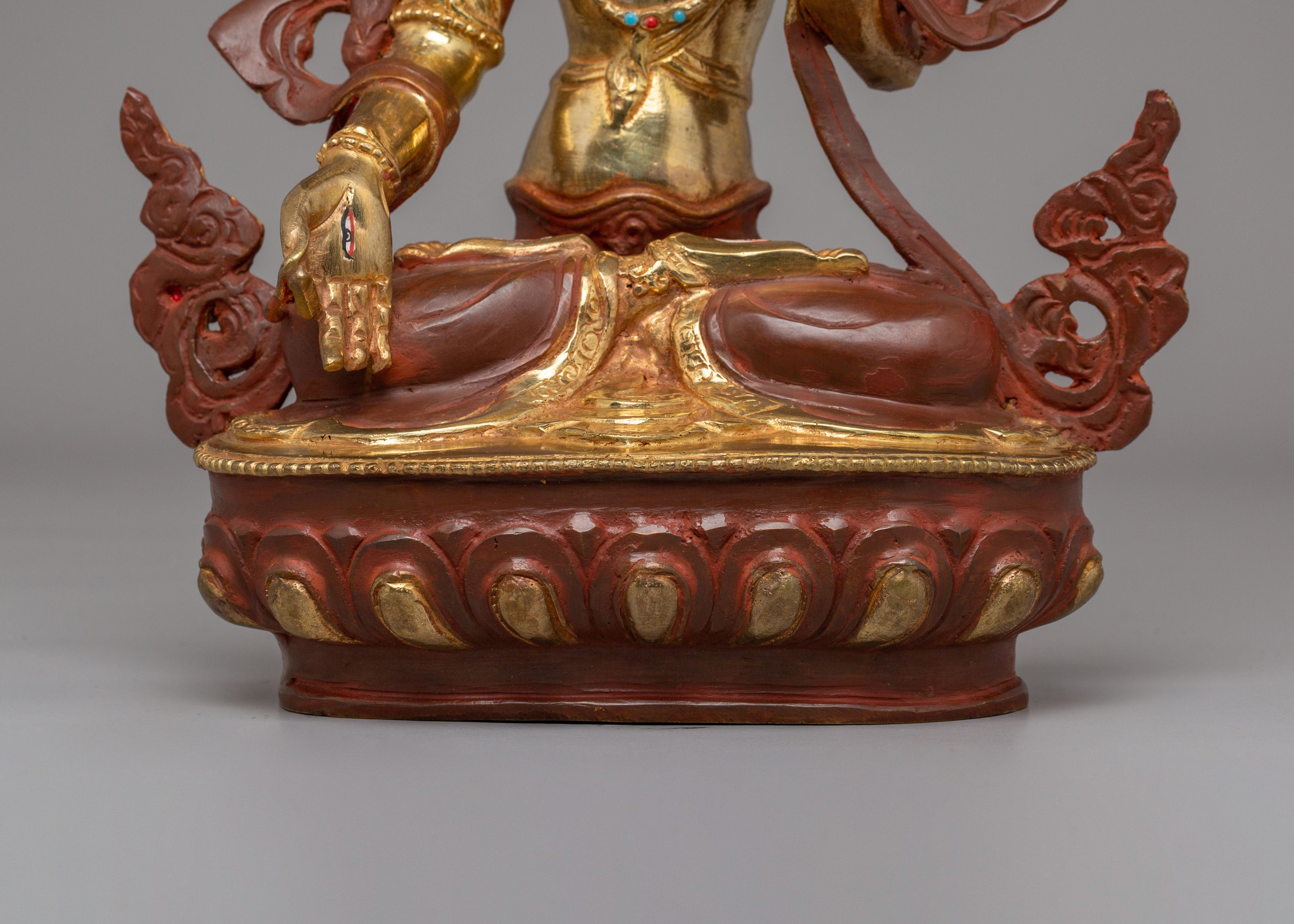 Himalayan Altar White Tara Statue | Goddess of Healing and Compassion