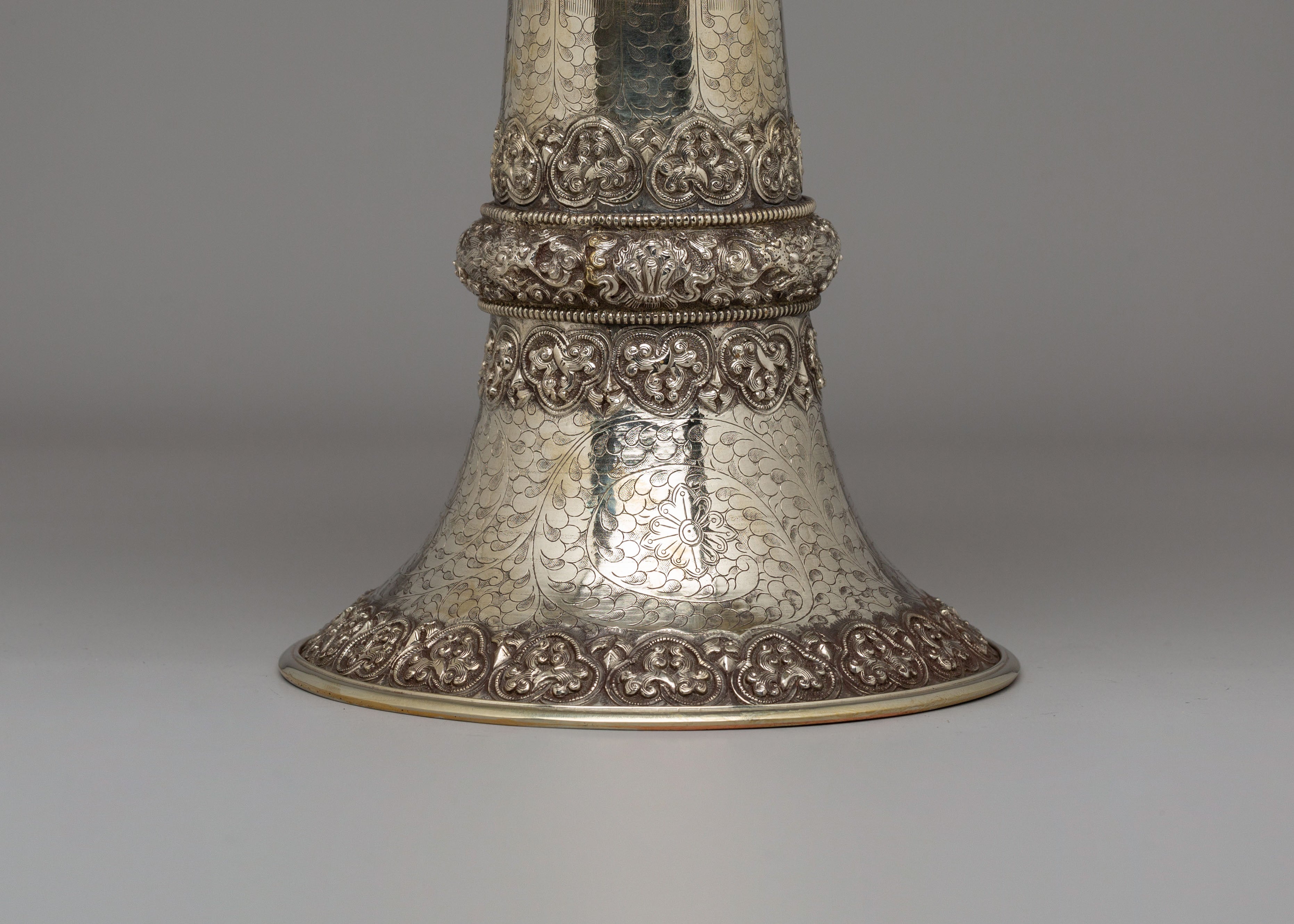 Silver Offering Plate | Handcrafted Ritual Plate for Puja