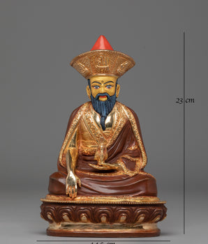 Sacred Statue of Guru Shapdum | Tibetan Guru Shapdum Sculpture