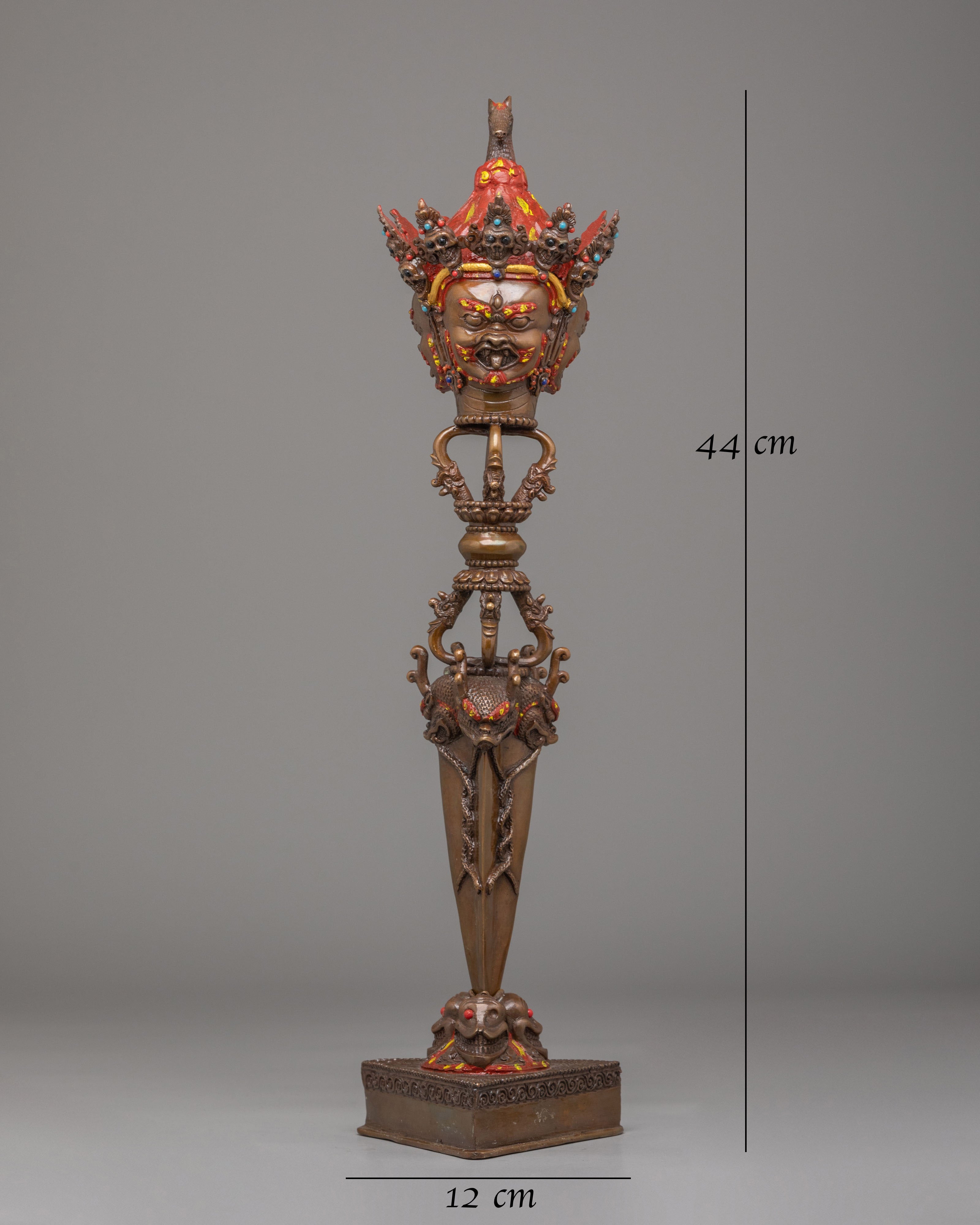 Himalayan Hayagriva Phurba | Sacred Ritual Dagger for Protection